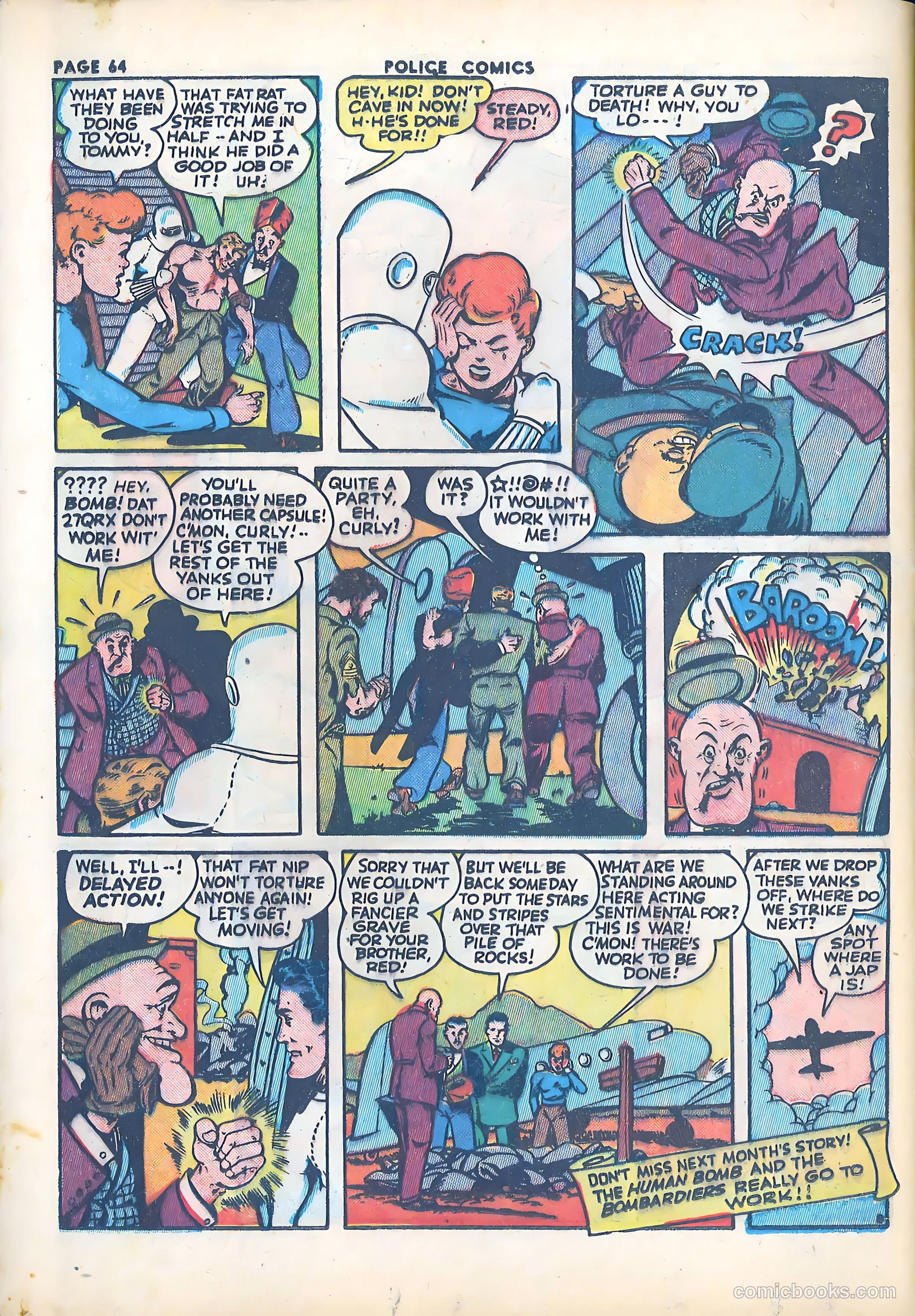 Police Comics #21 — page 66 of 68