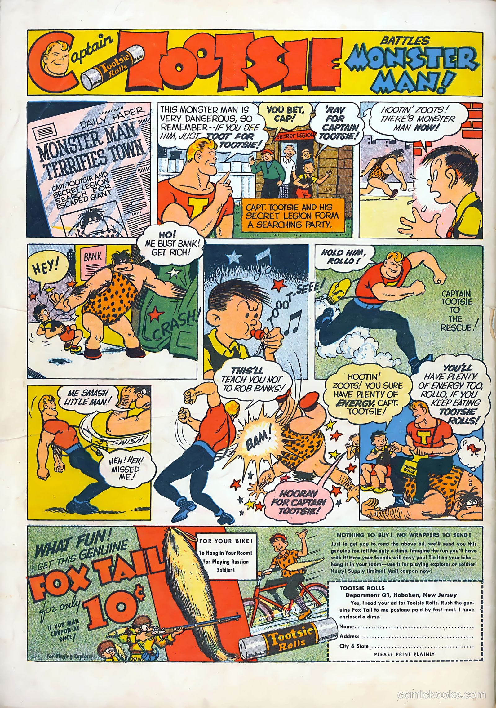 Police Comics #21 — page 68 of 68
