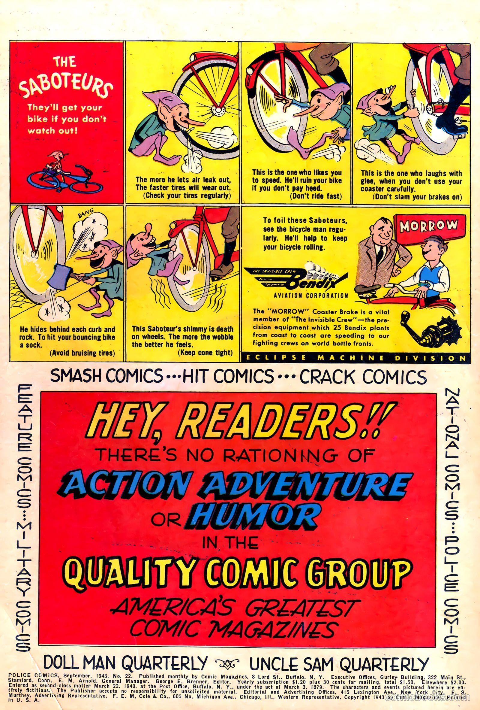 Police Comics #22 — page 2 of 68