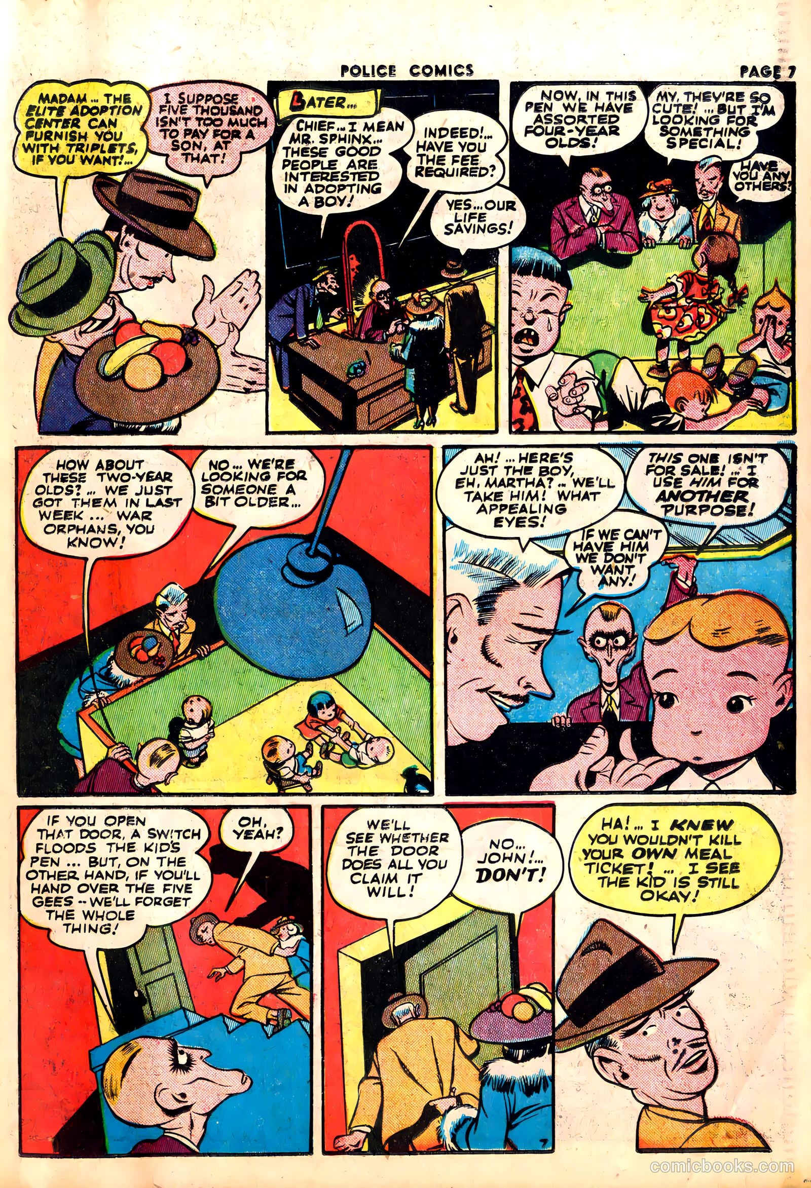 Police Comics #22 — page 9 of 68
