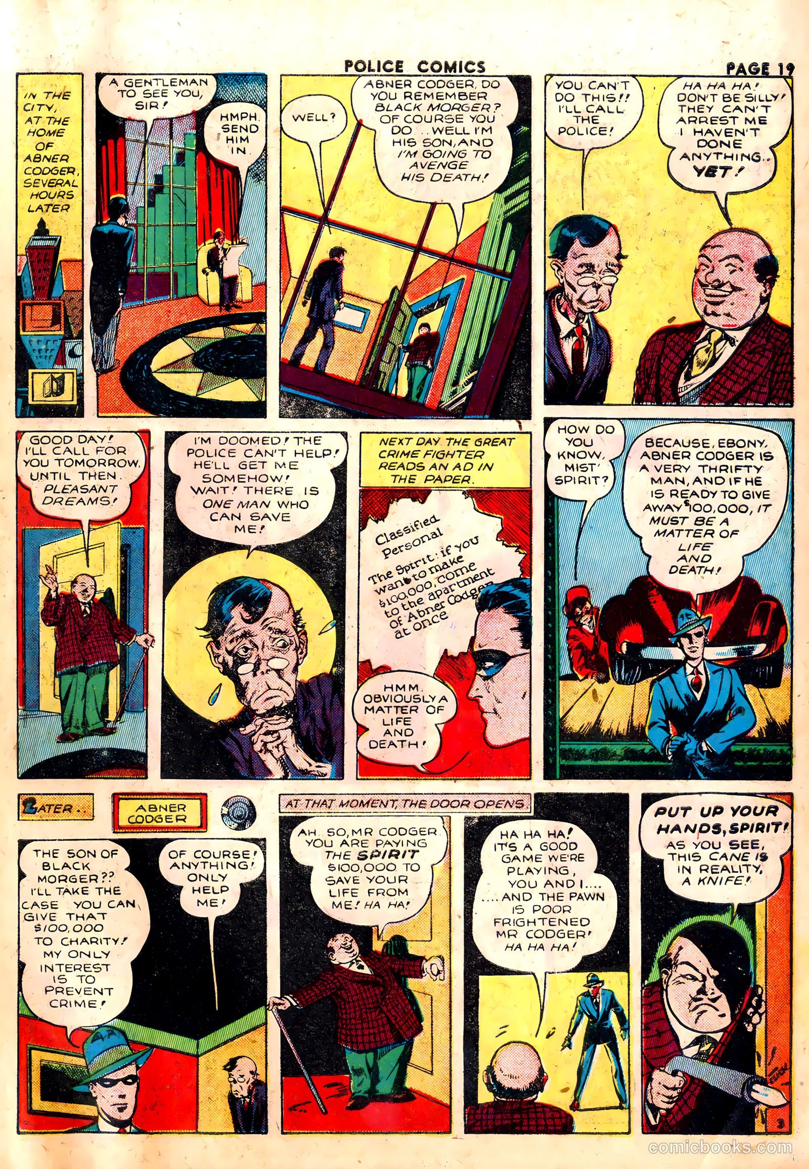 Police Comics #22 — page 21 of 68