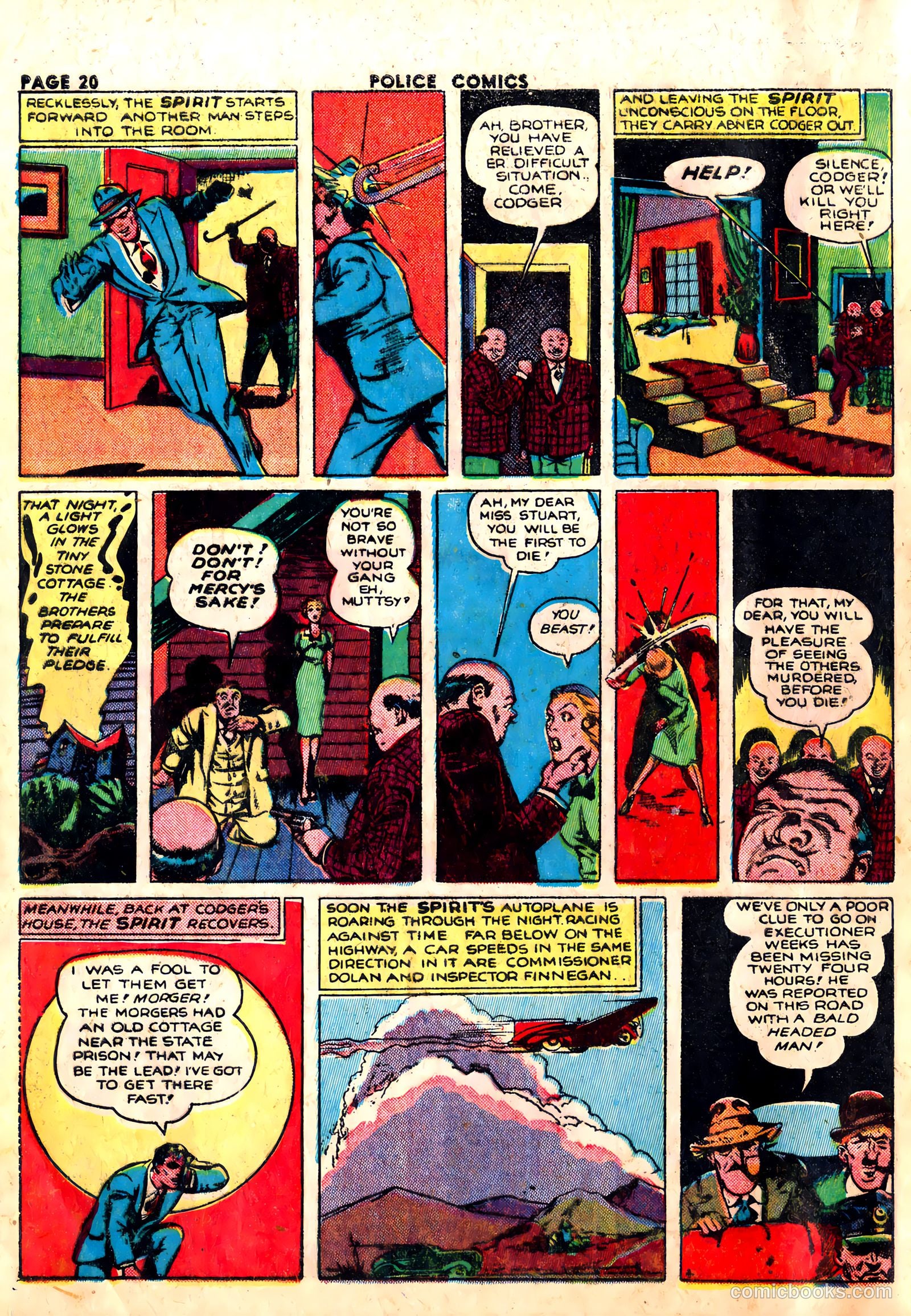 Police Comics #22 — page 22 of 68