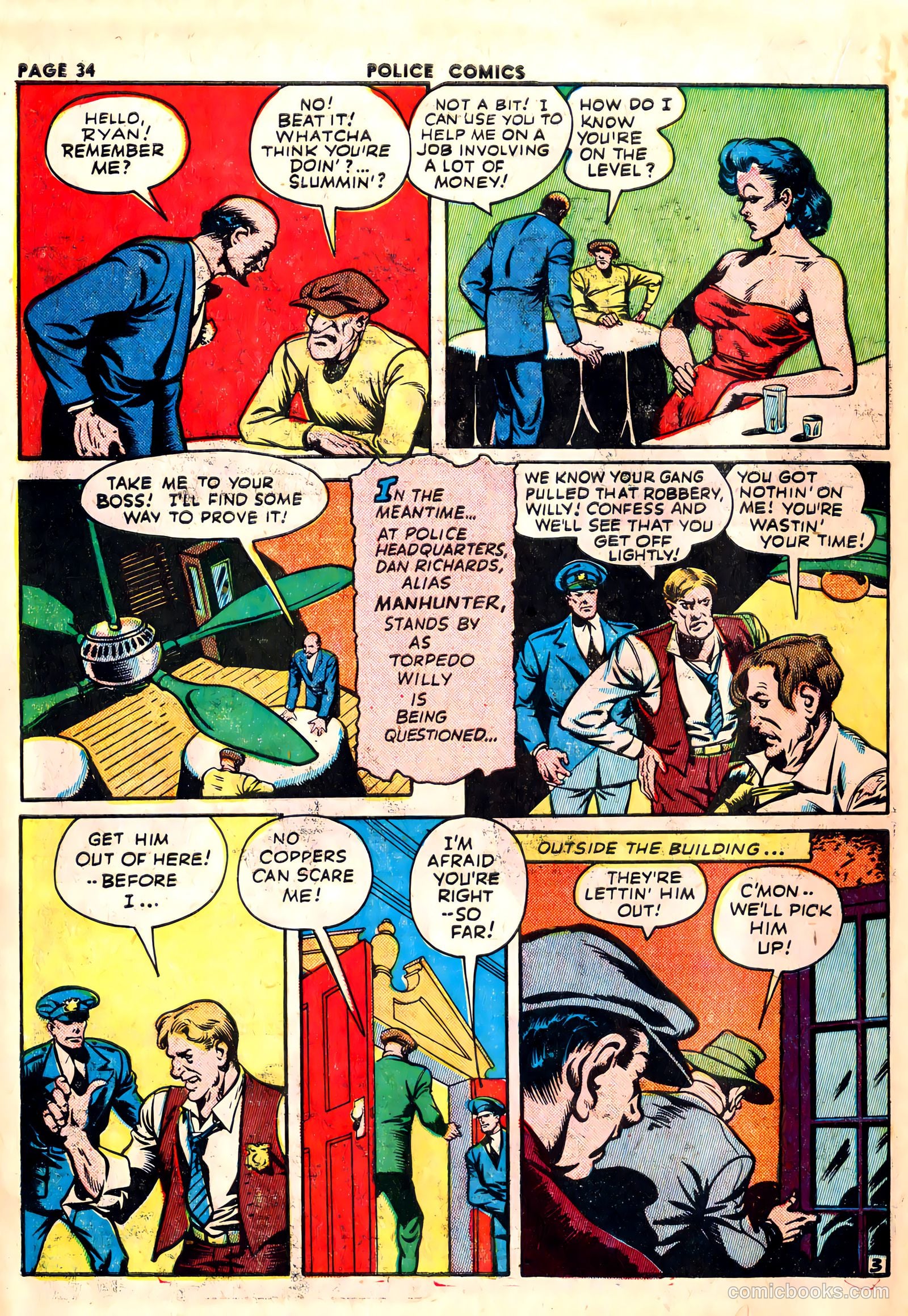 Police Comics #22 — page 36 of 68