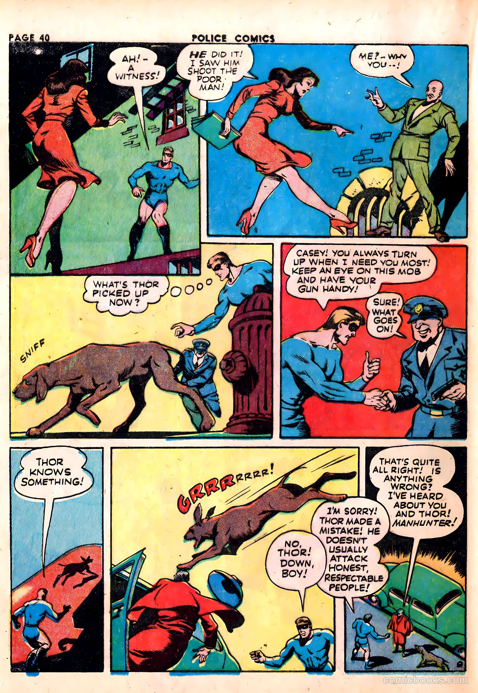 Police Comics #22 — page 42 of 68