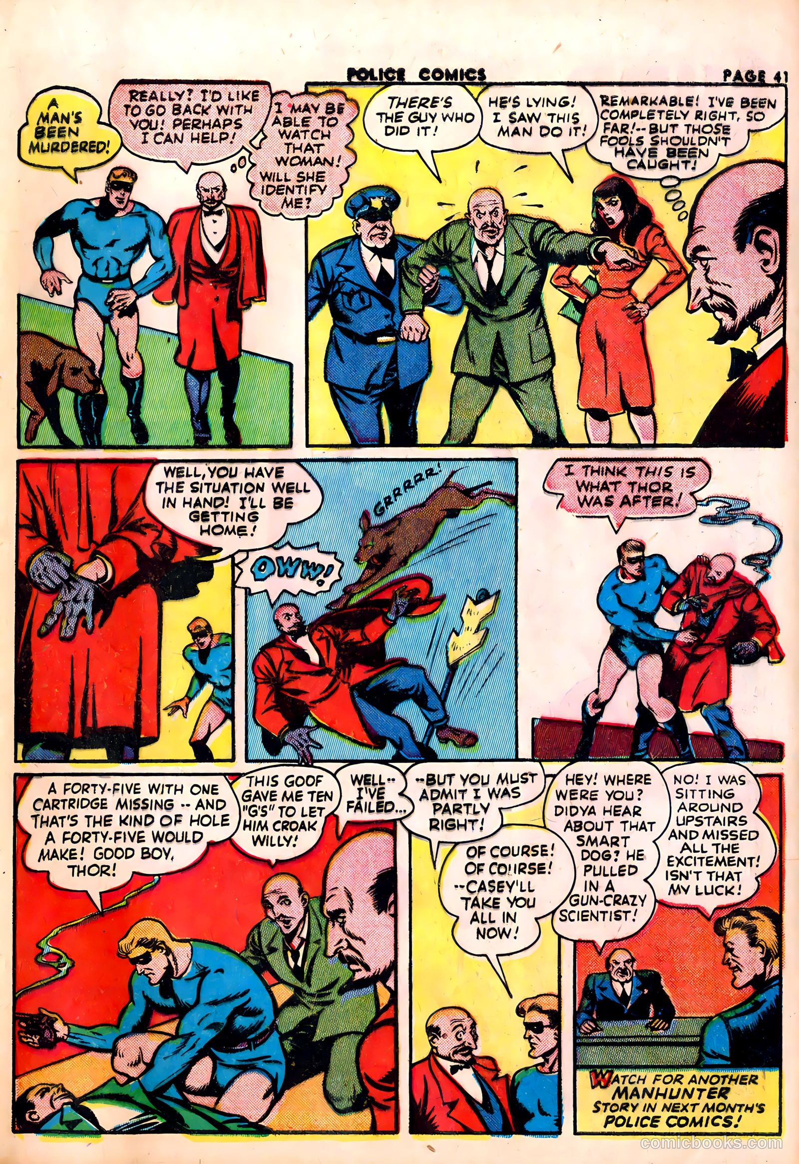 Police Comics #22 — page 43 of 68