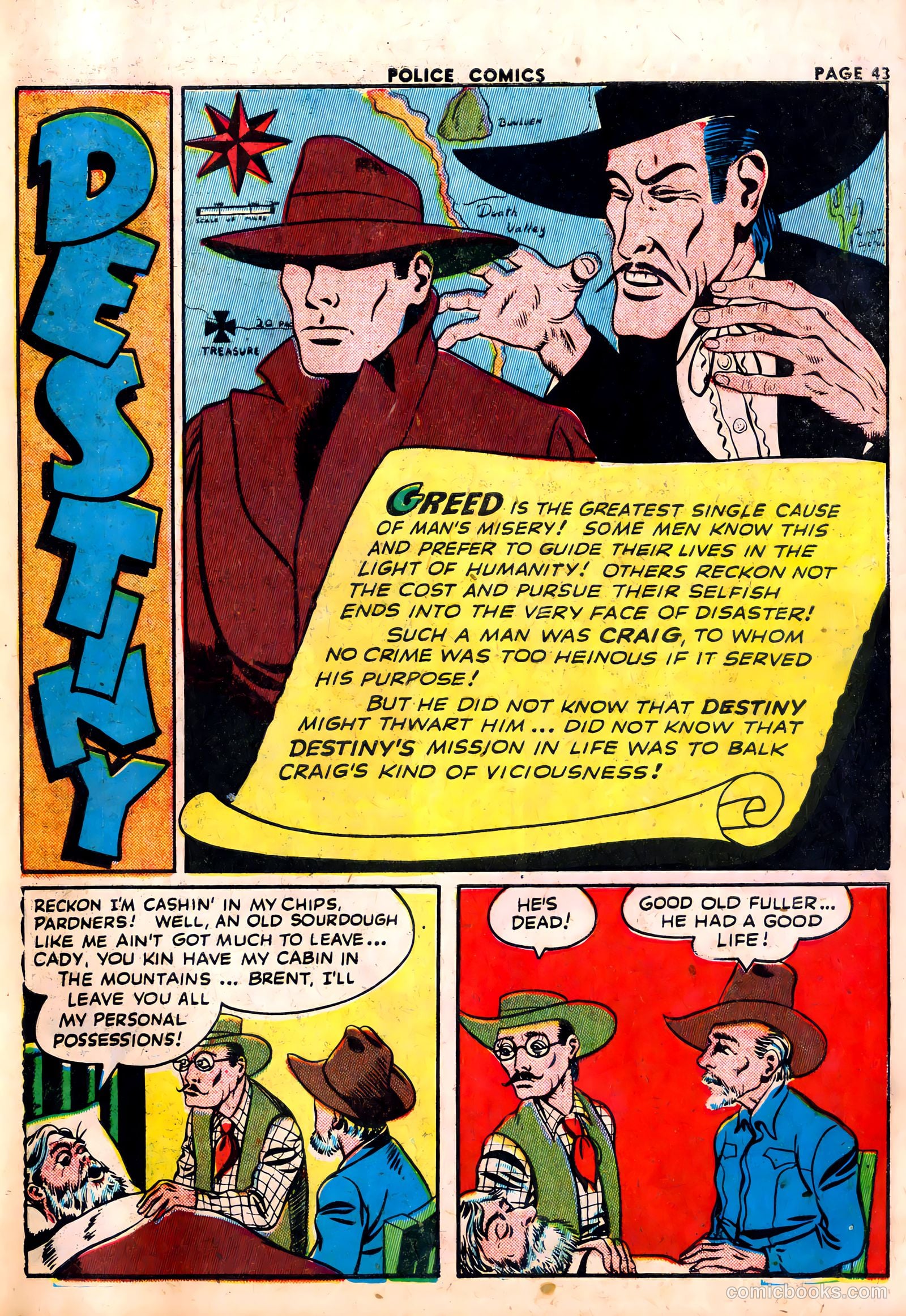 Police Comics #22 — page 45 of 68