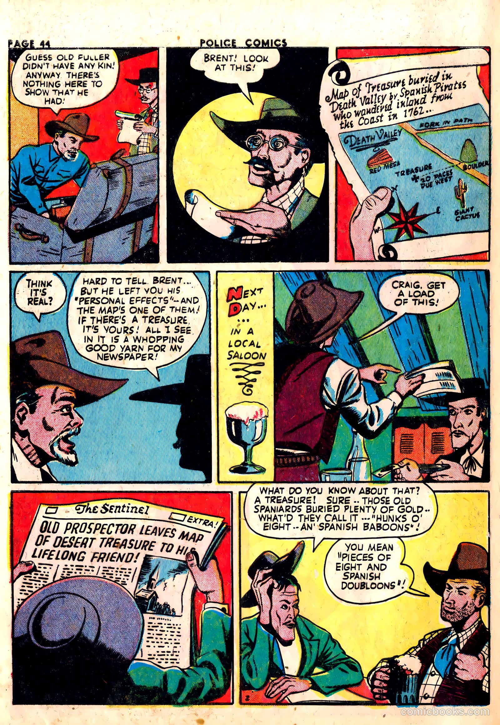 Police Comics #22 — page 46 of 68