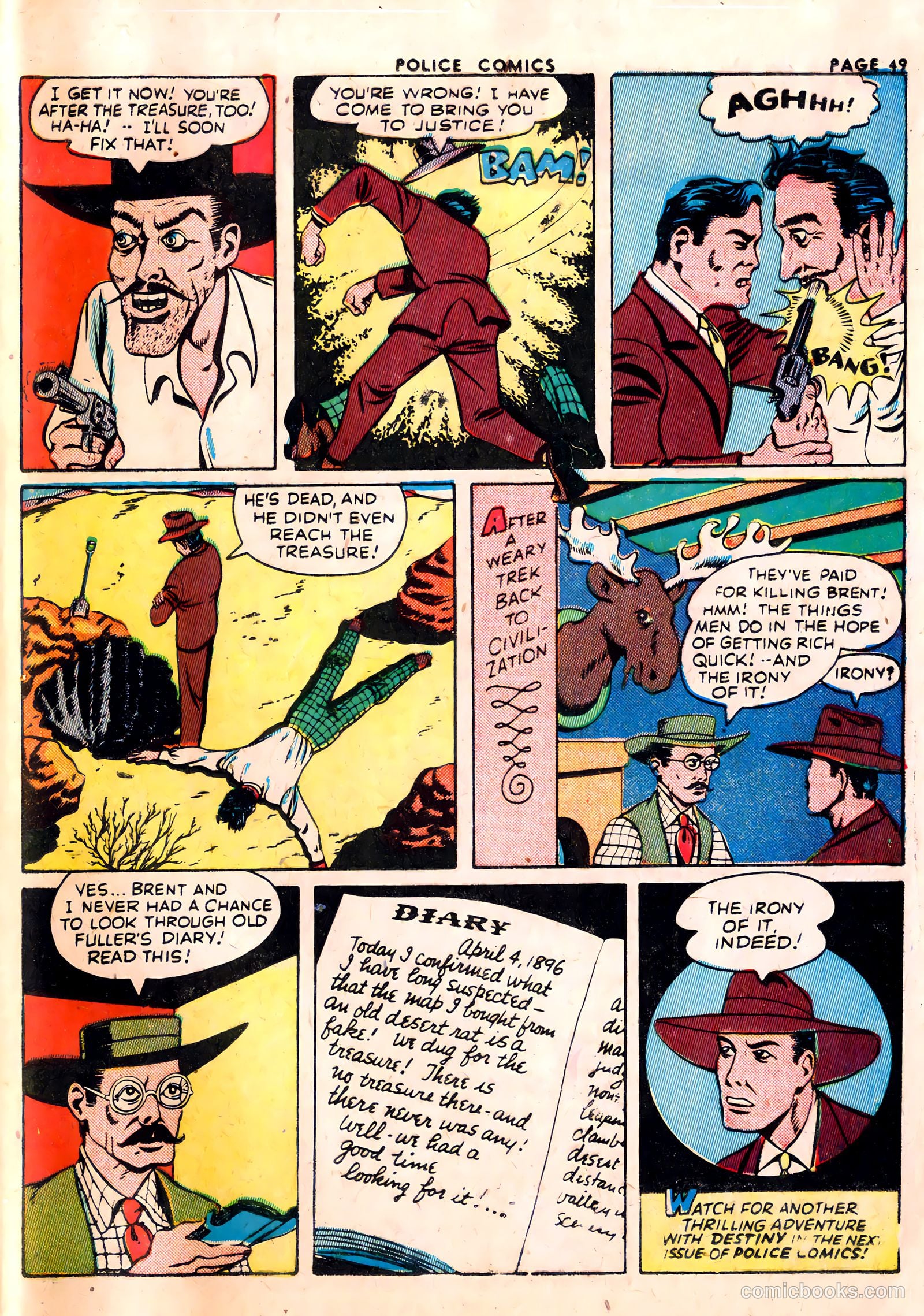 Police Comics #22 — page 51 of 68