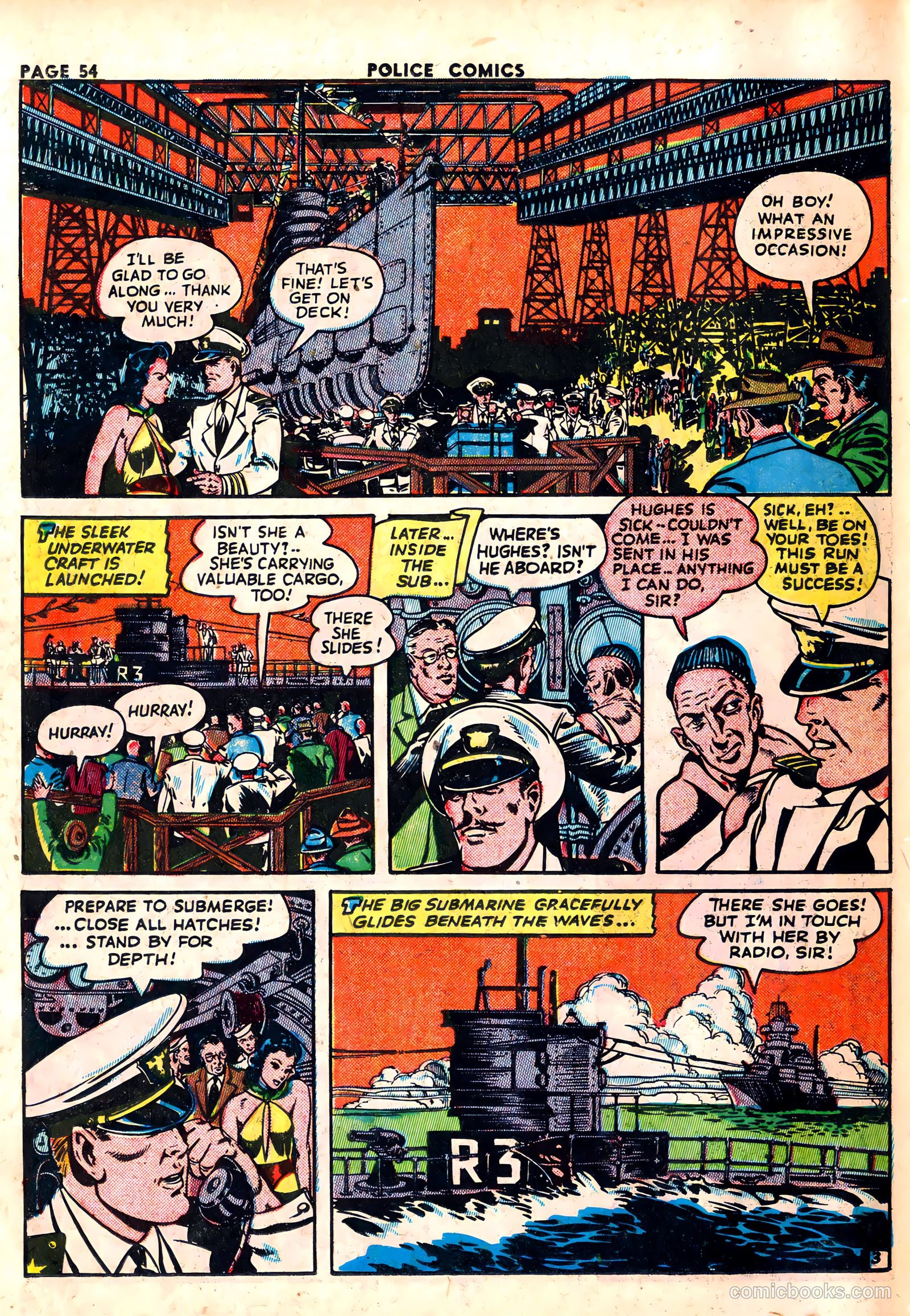 Police Comics #22 — page 56 of 68