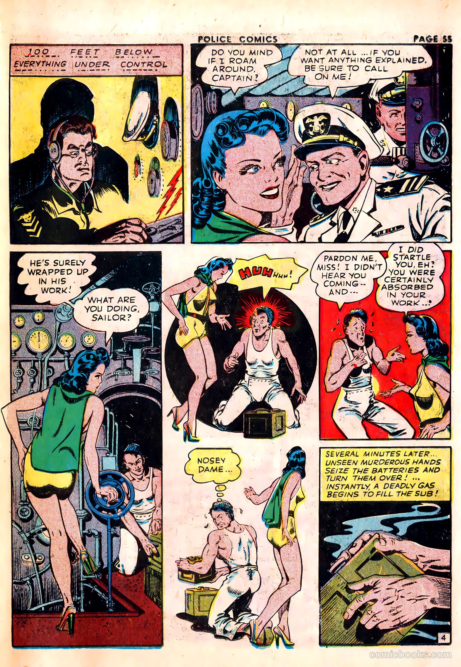 Police Comics #22 — page 57 of 68