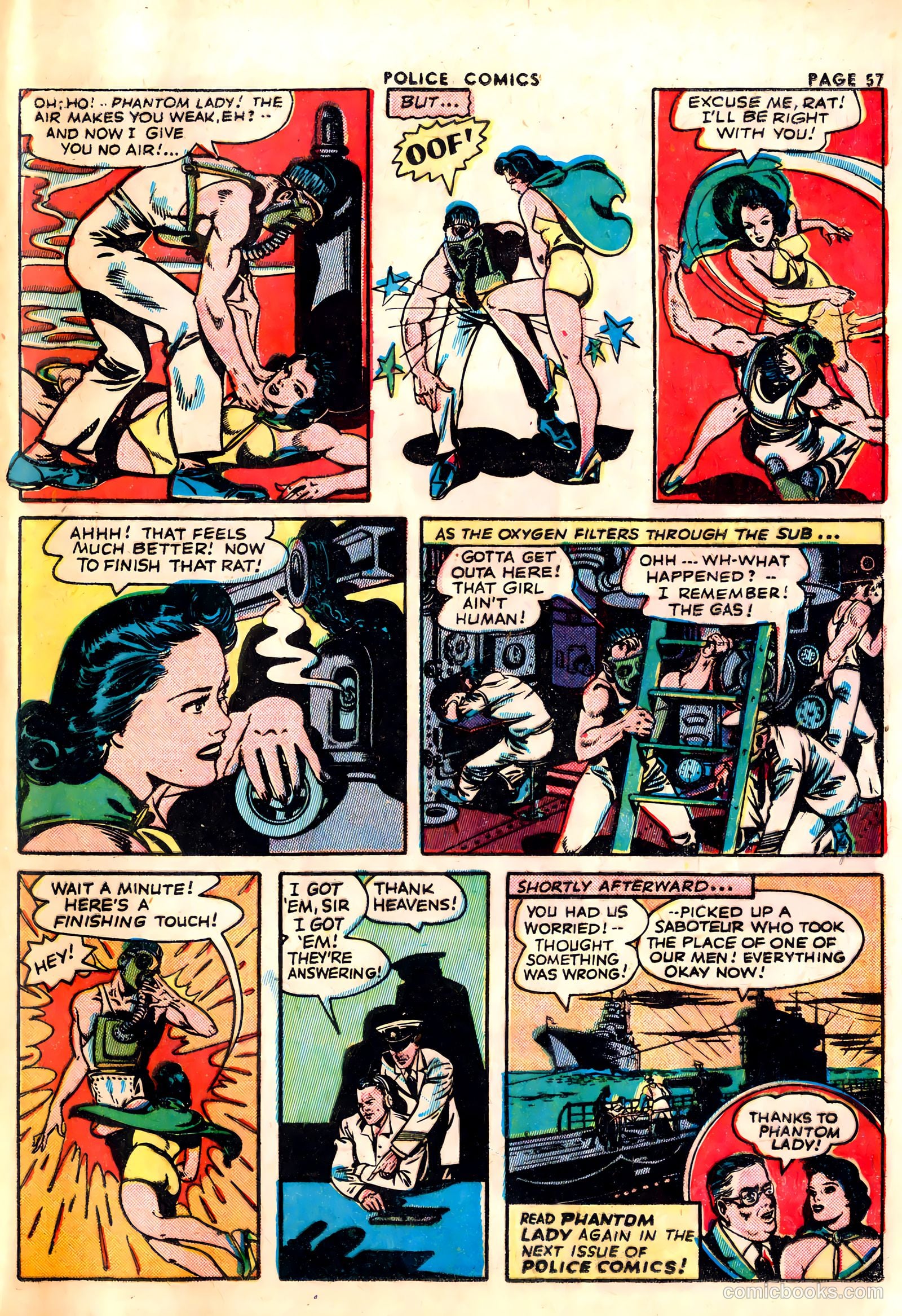 Police Comics #22 — page 59 of 68