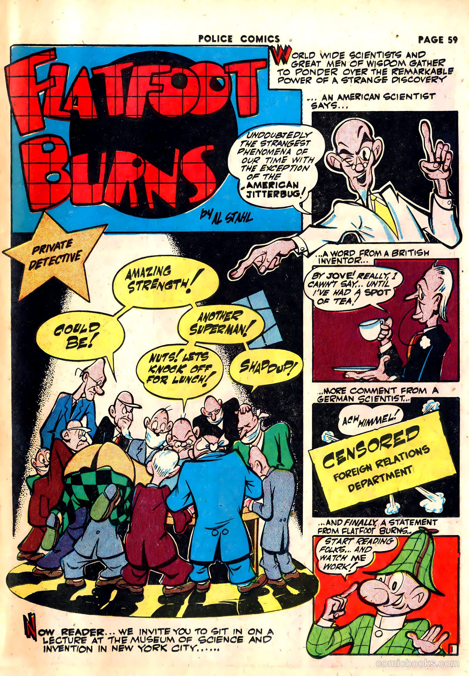 Police Comics #22 — page 61 of 68