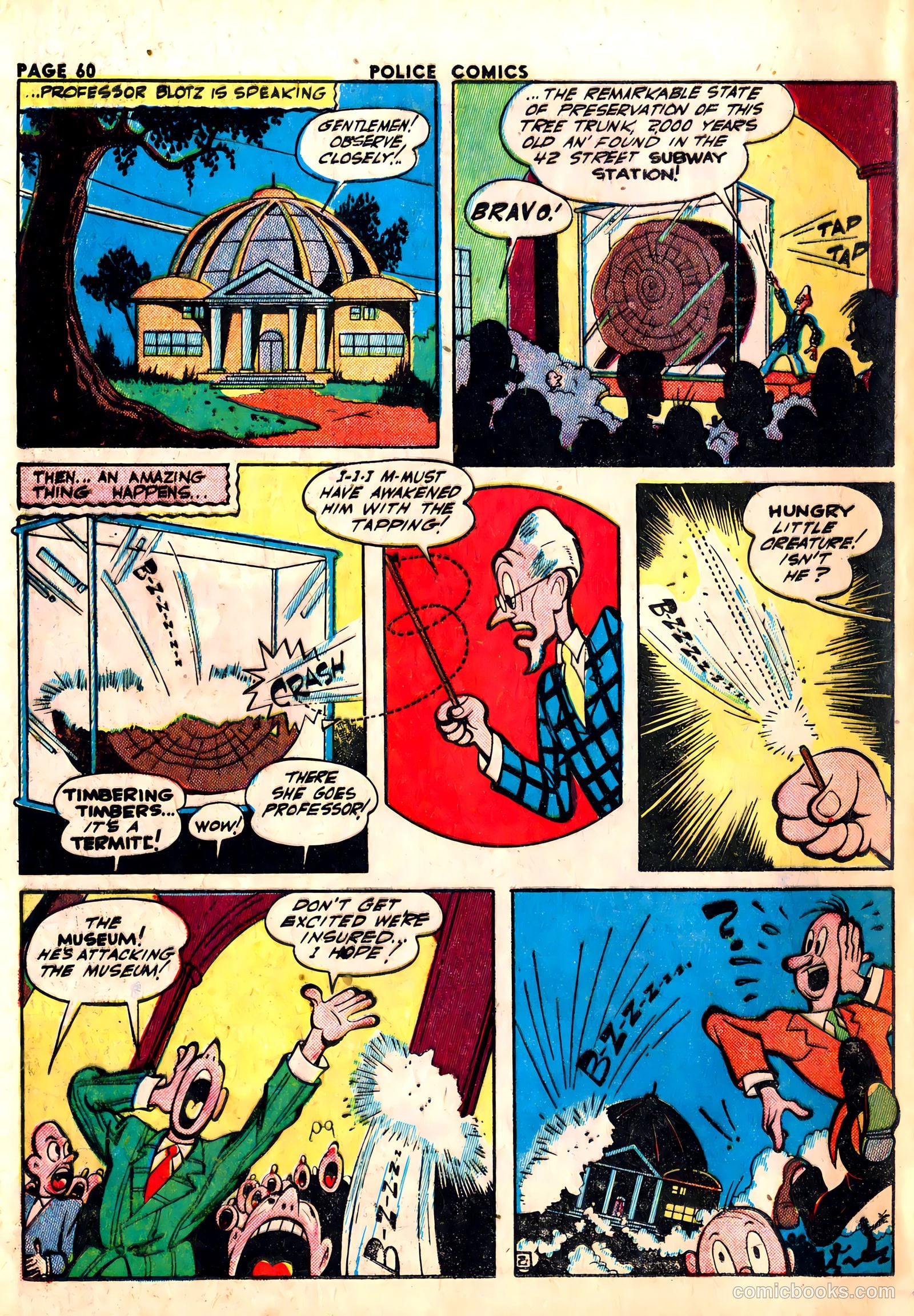 Police Comics #22 — page 62 of 68