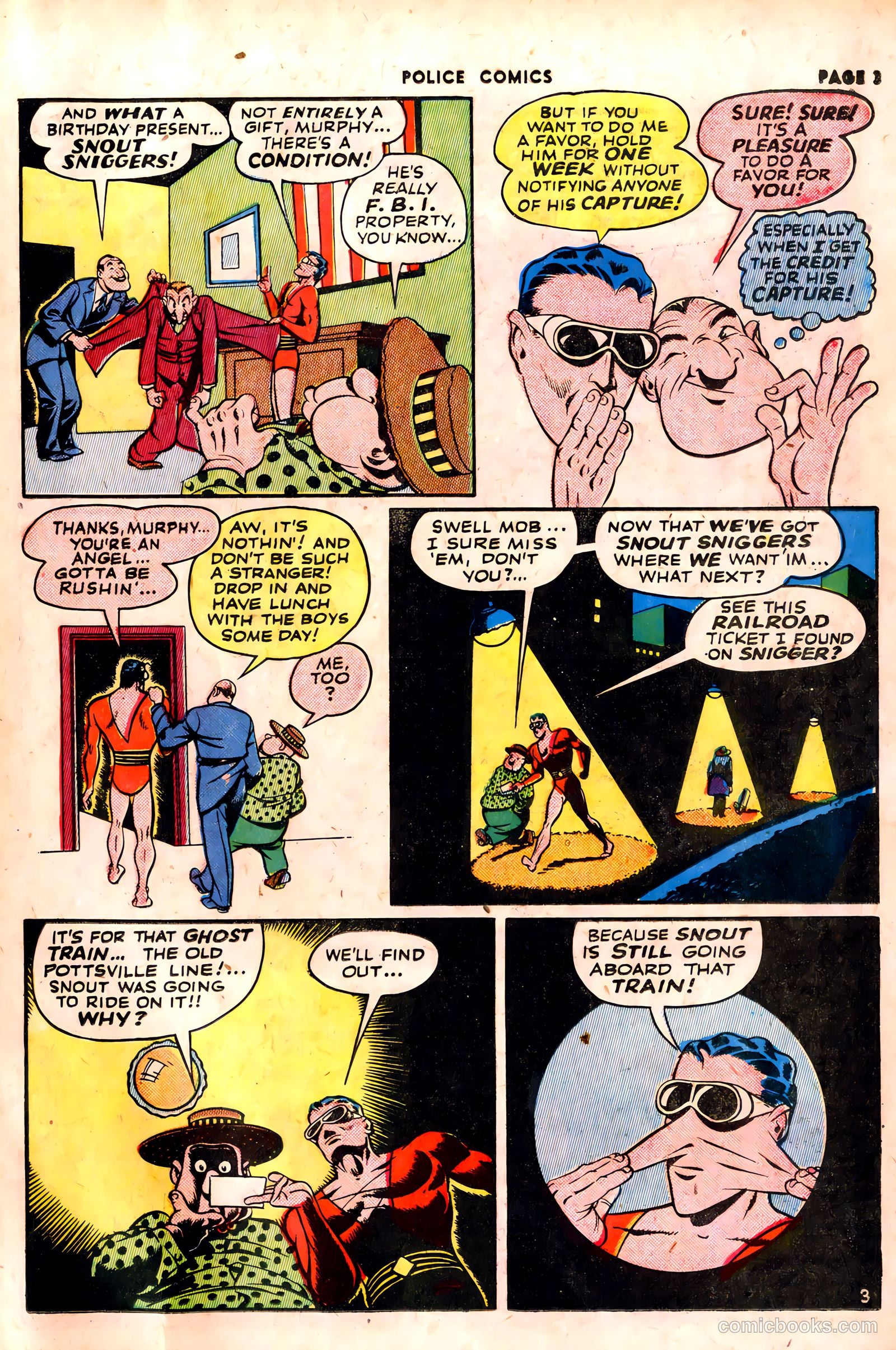 Police Comics #23 — page 5 of 68
