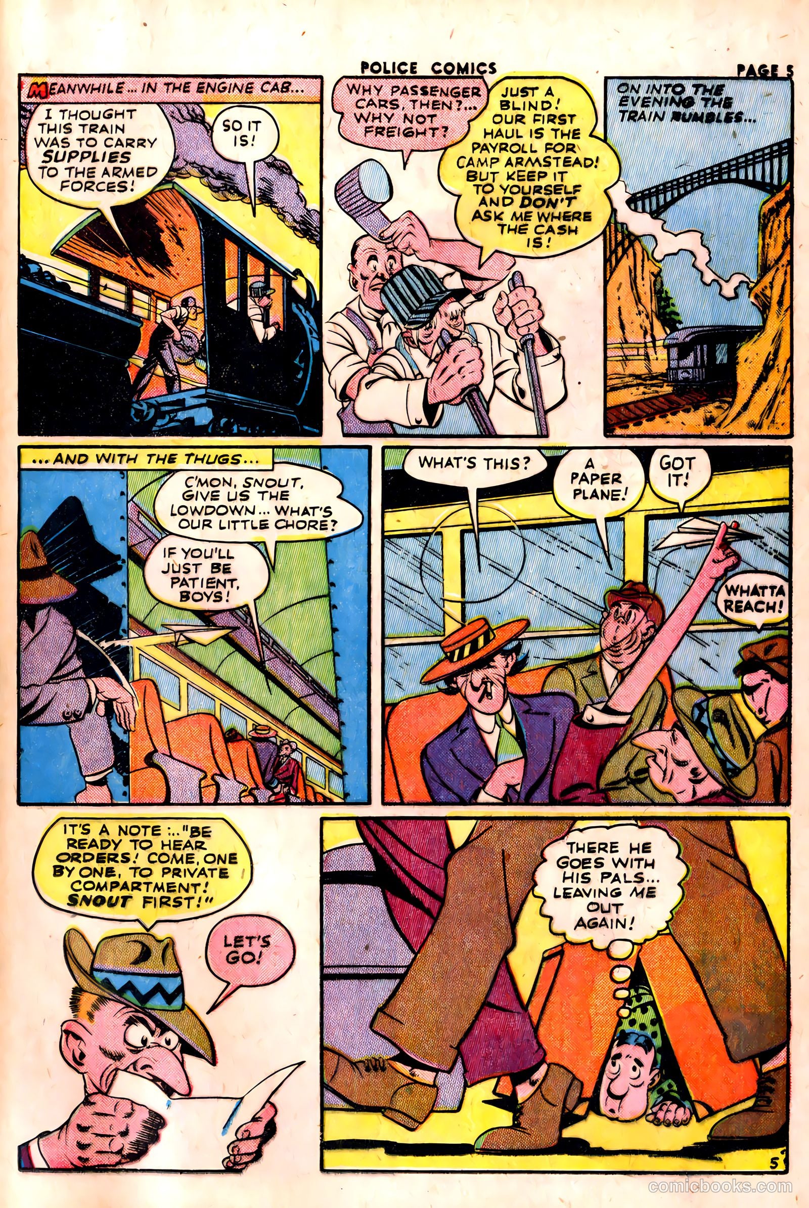 Police Comics #23 — page 7 of 68