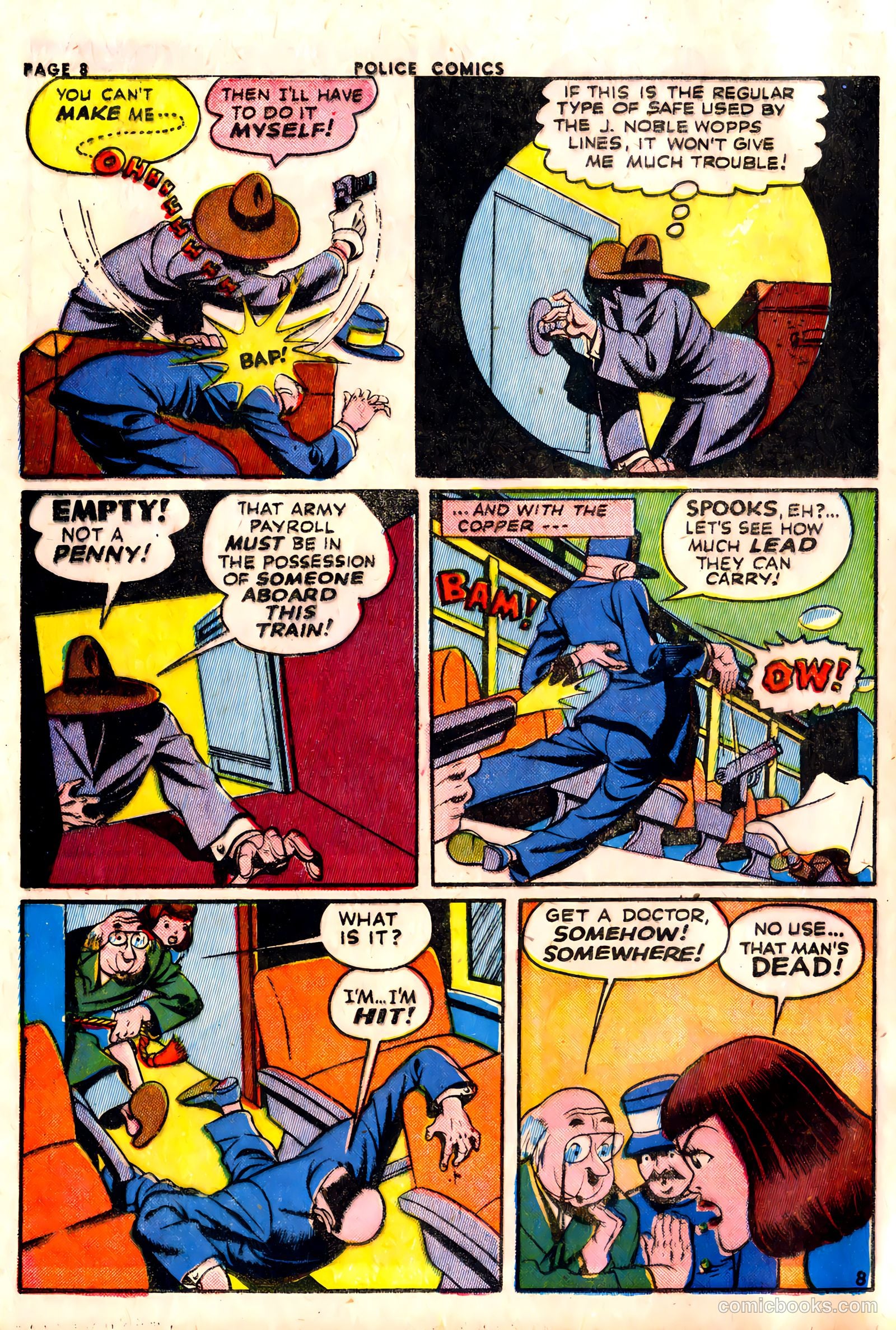 Police Comics #23 — page 10 of 68