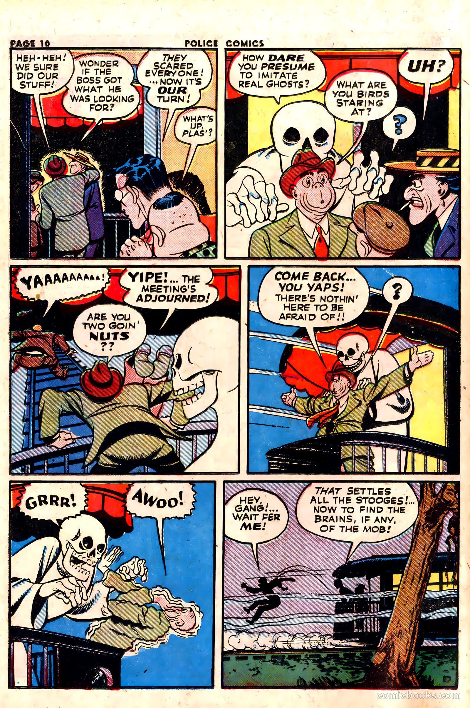 Police Comics #23 — page 12 of 68