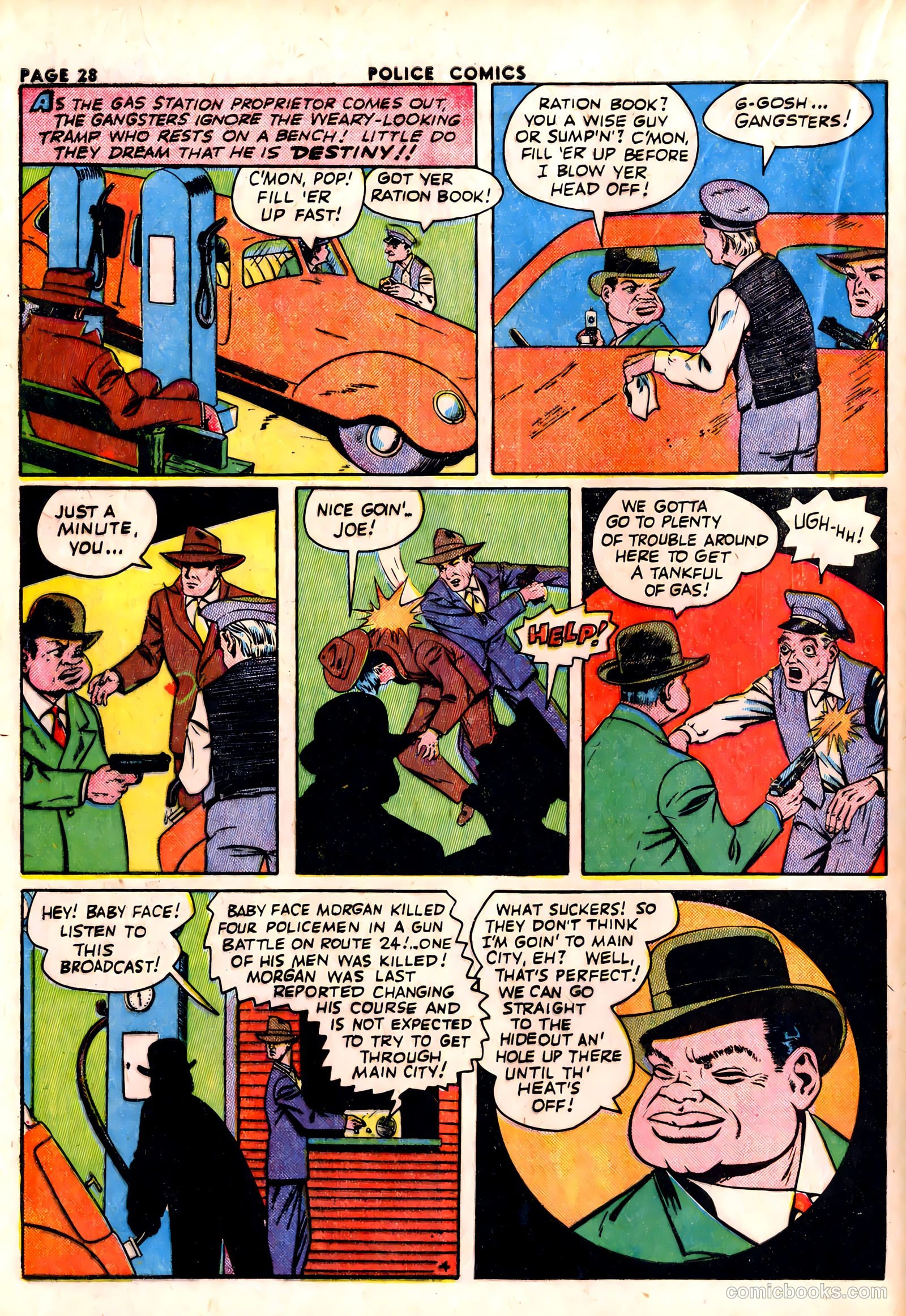 Police Comics #23 — page 30 of 68