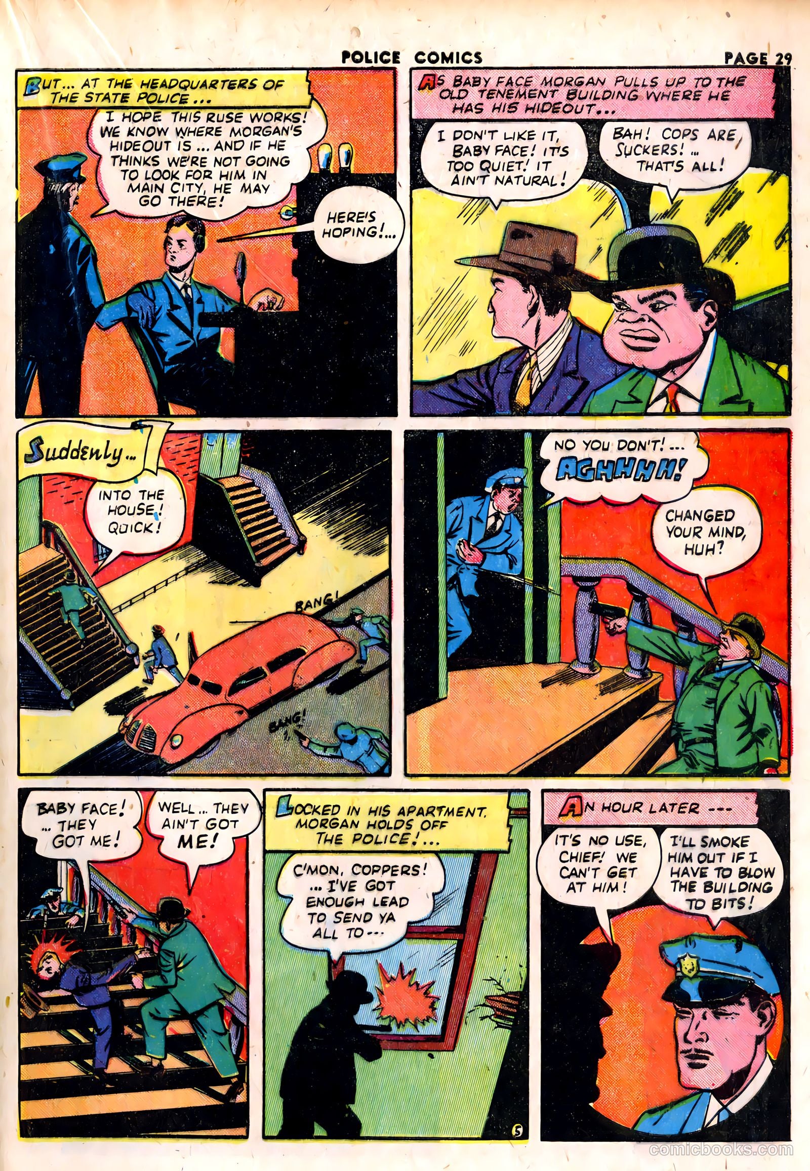 Police Comics #23 — page 31 of 68