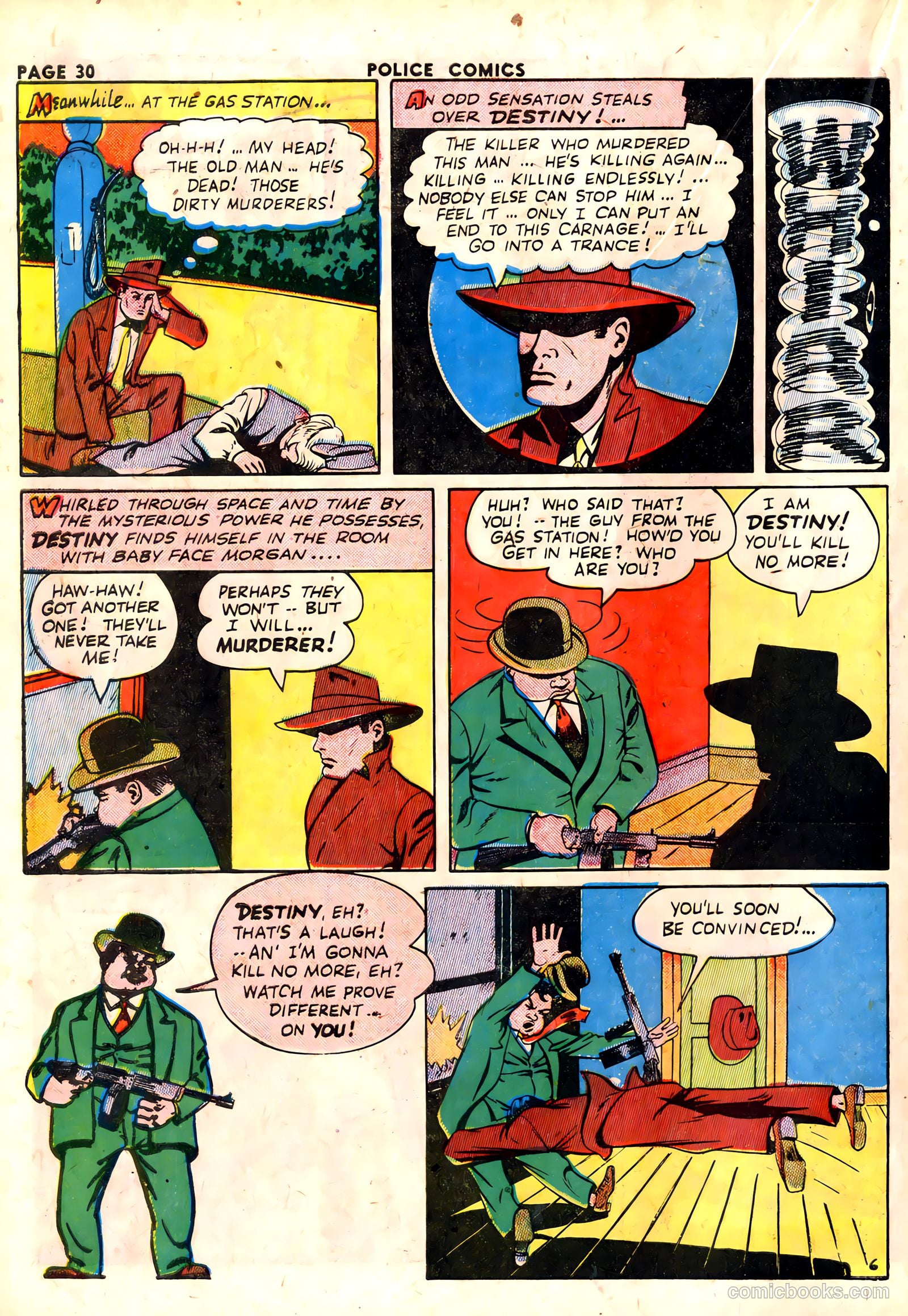 Police Comics #23 — page 32 of 68