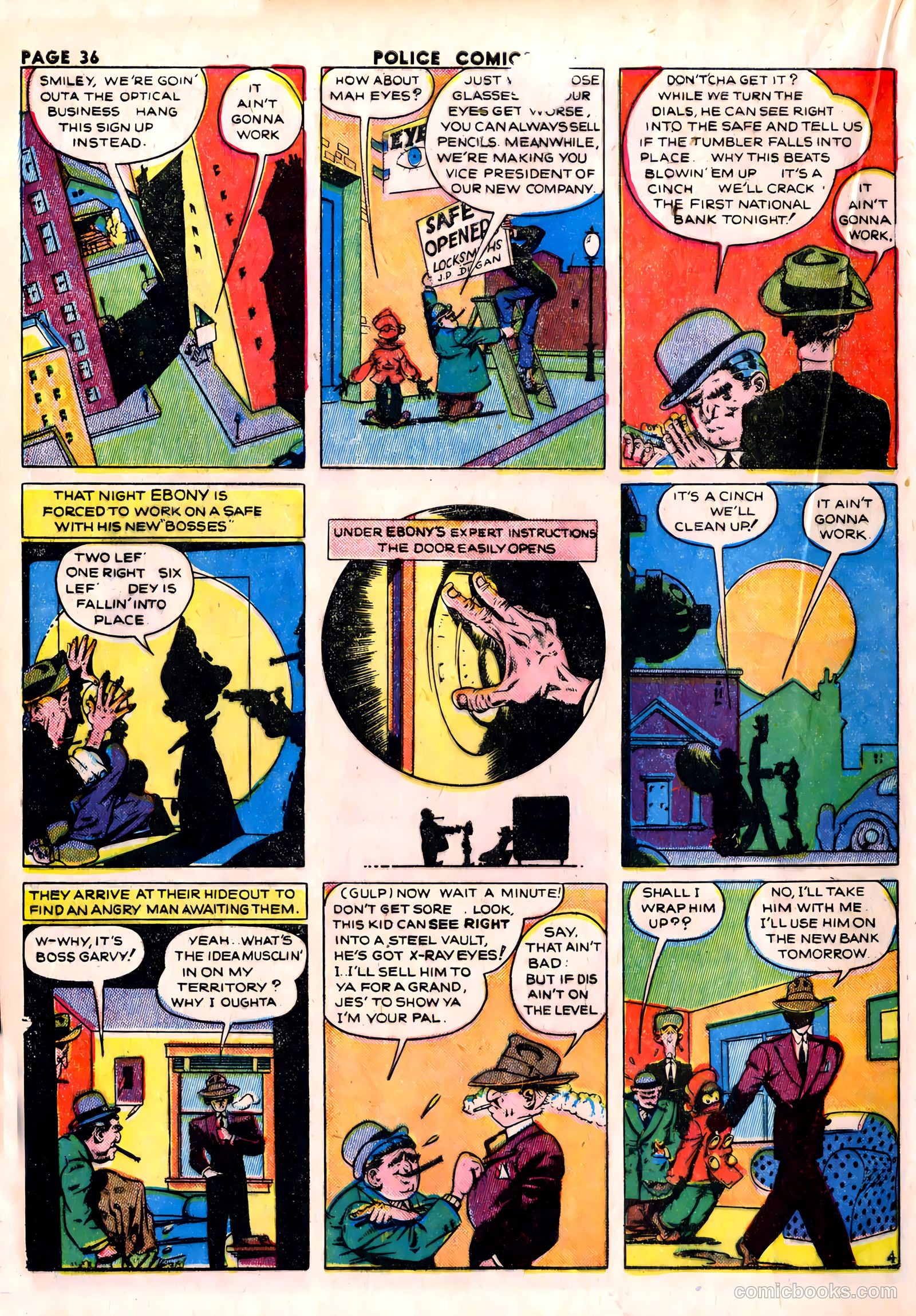 Police Comics #23 — page 38 of 68