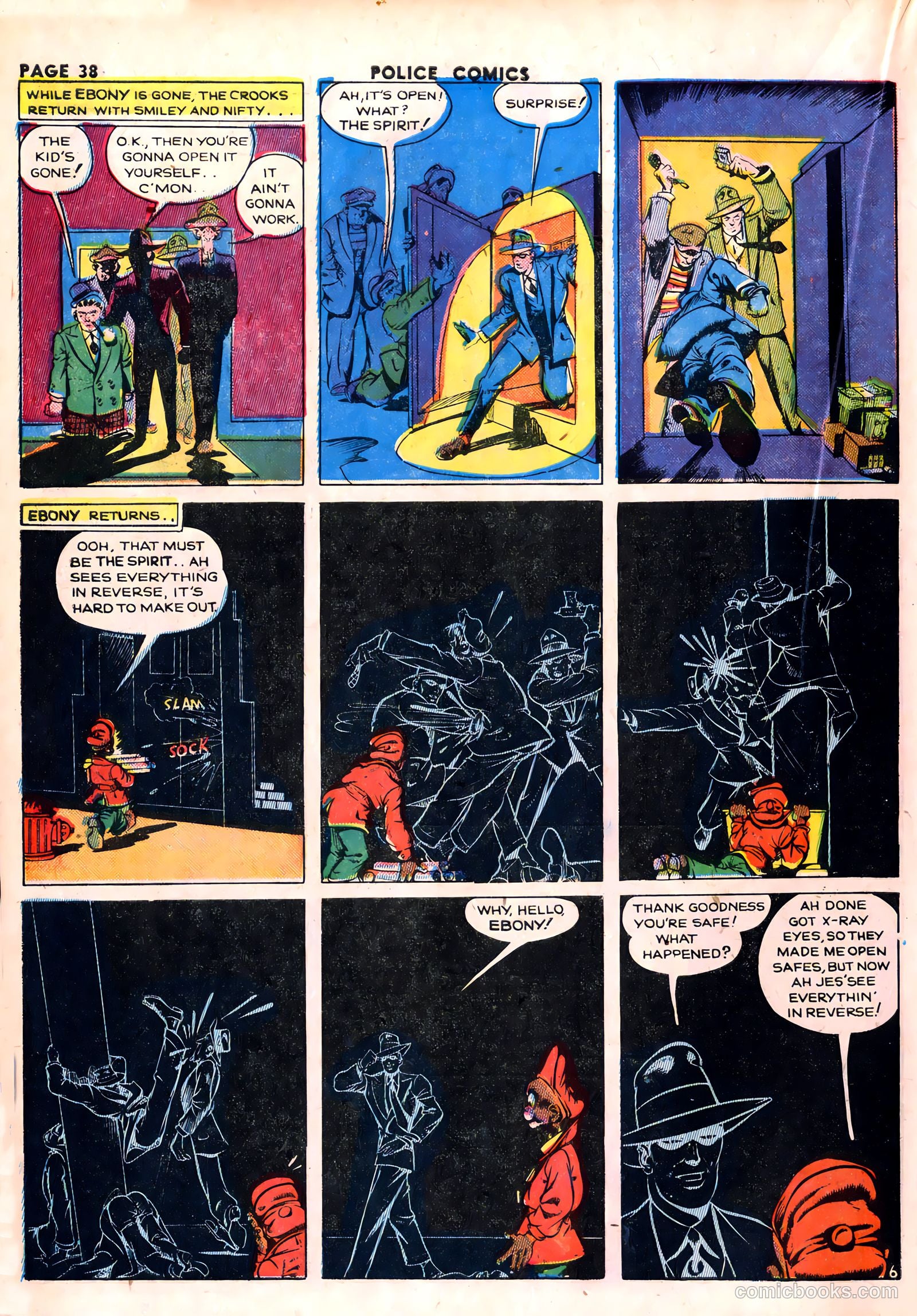 Police Comics #23 — page 40 of 68