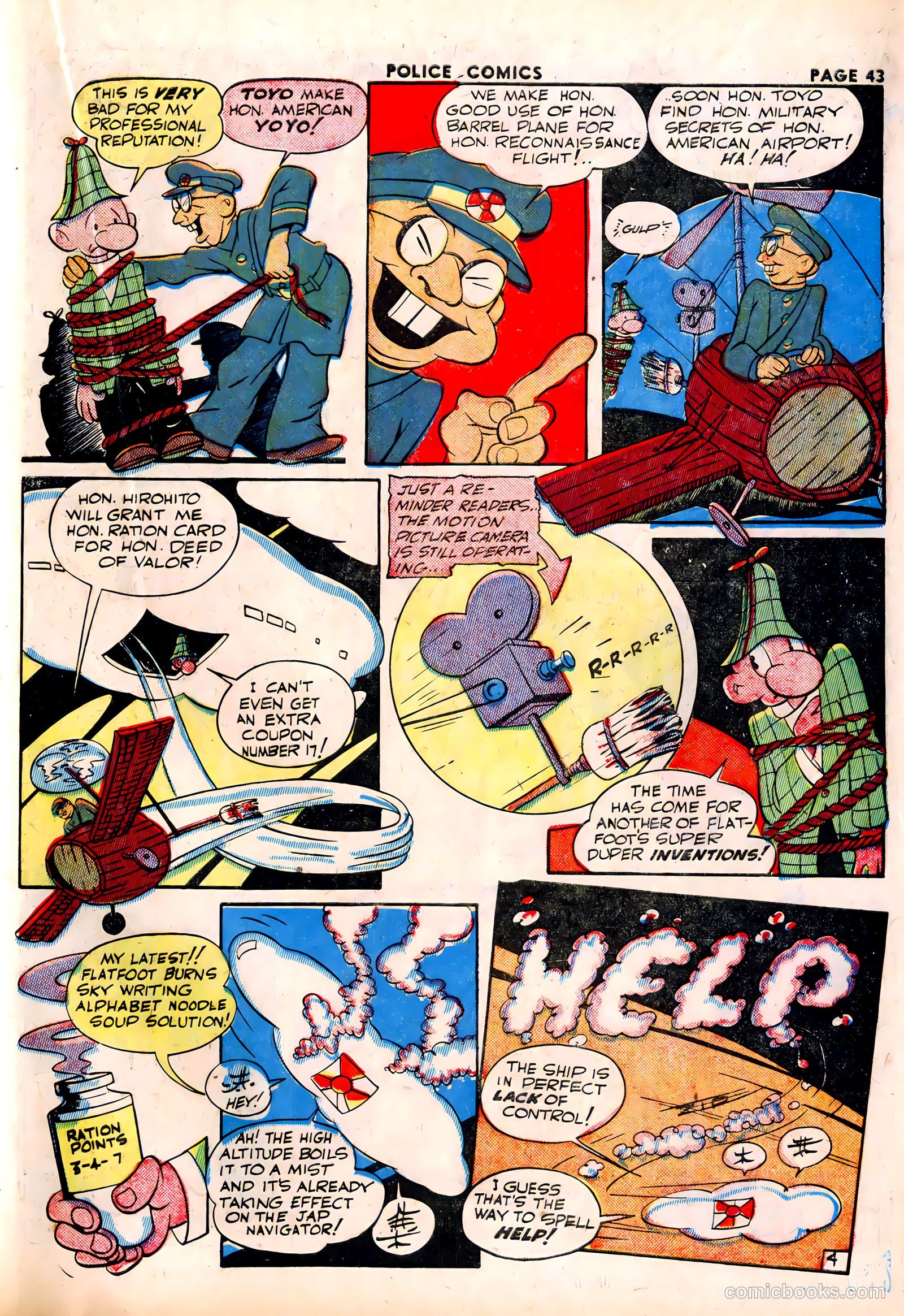 Police Comics #23 — page 45 of 68