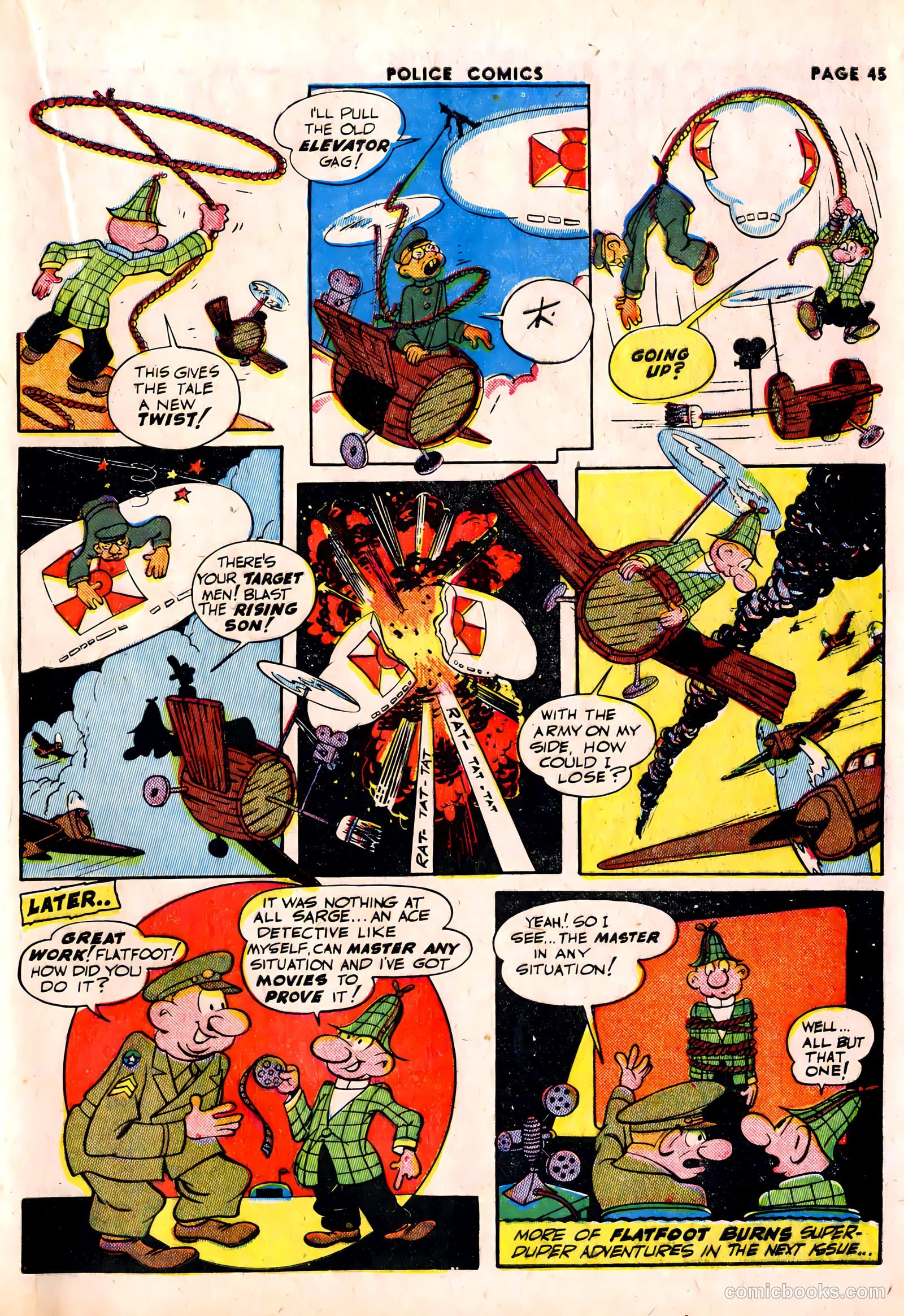 Police Comics #23 — page 47 of 68