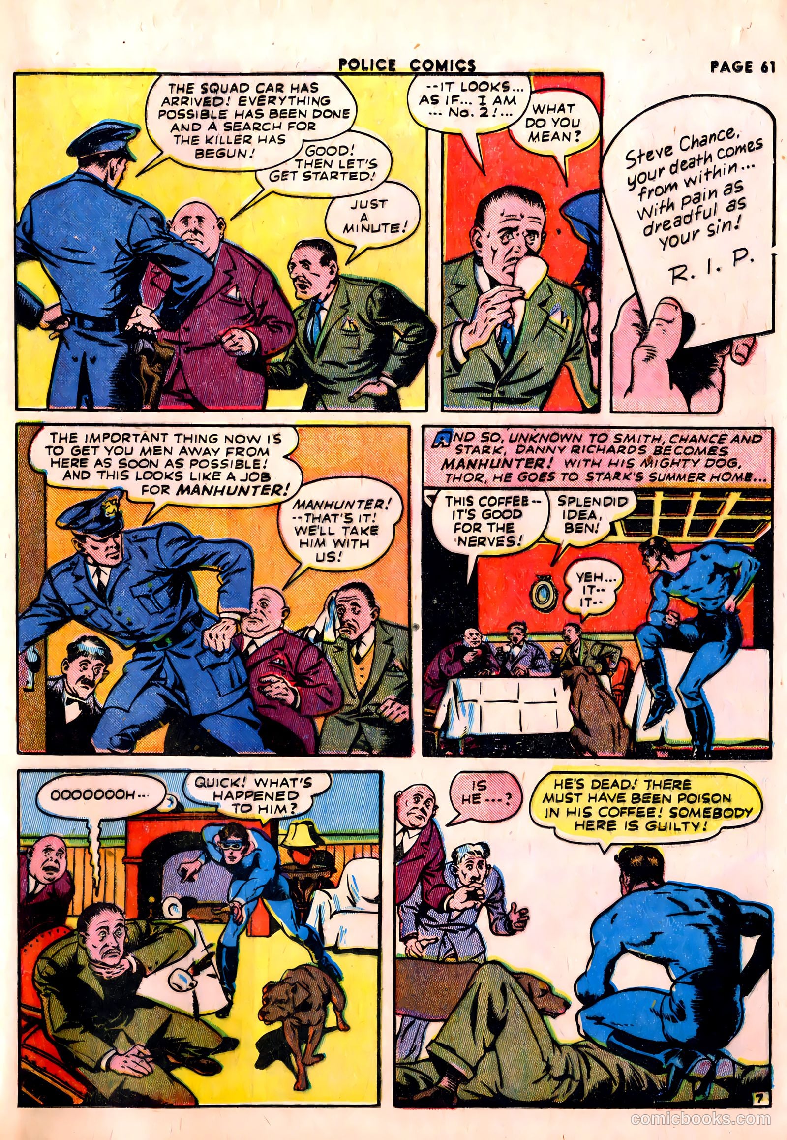 Police Comics #23 — page 63 of 68