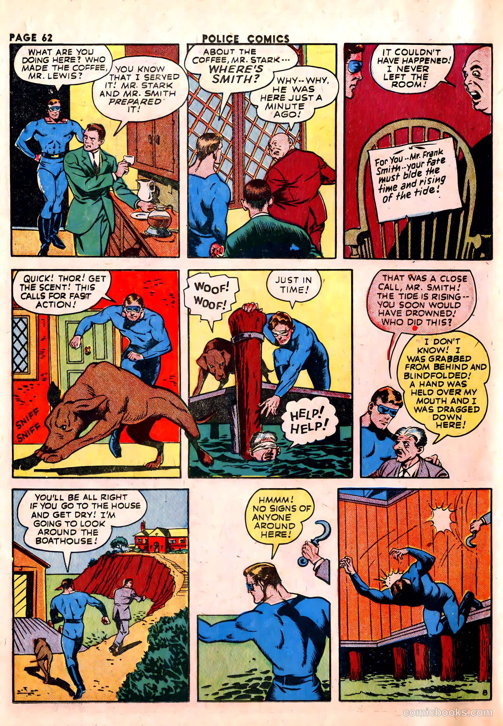 Police Comics #23 — page 64 of 68
