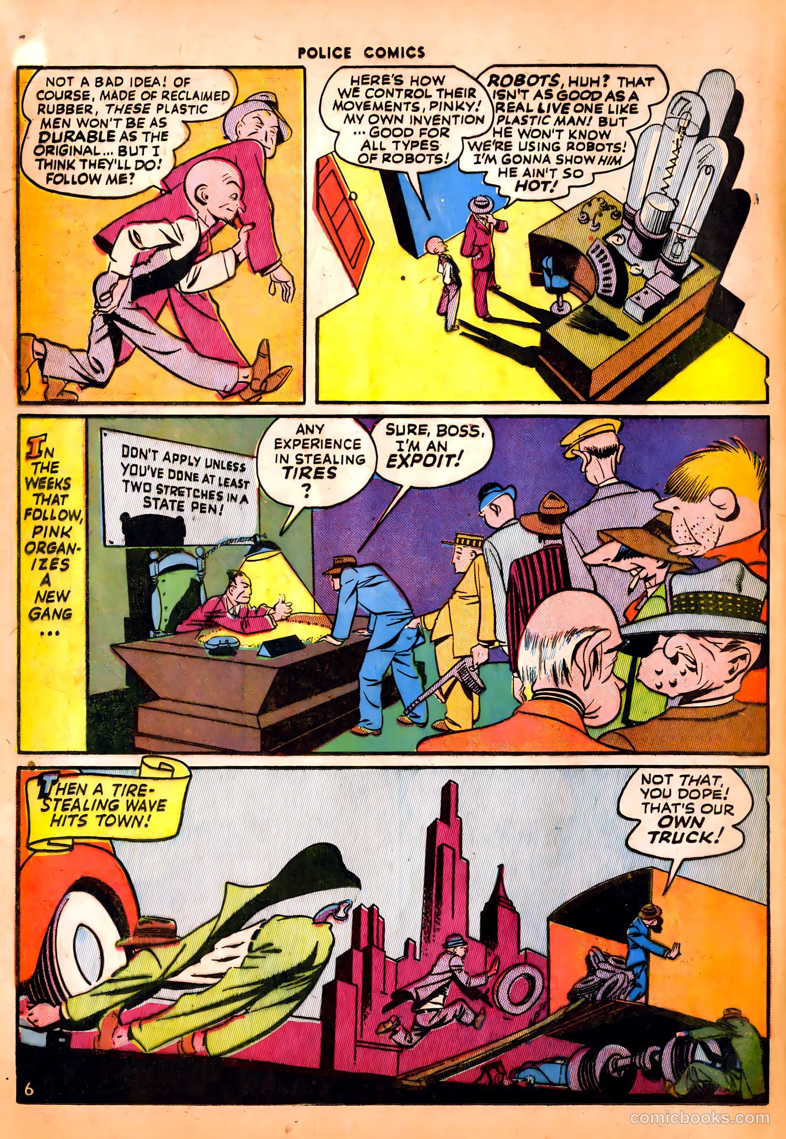 Police Comics #24 — page 8 of 60