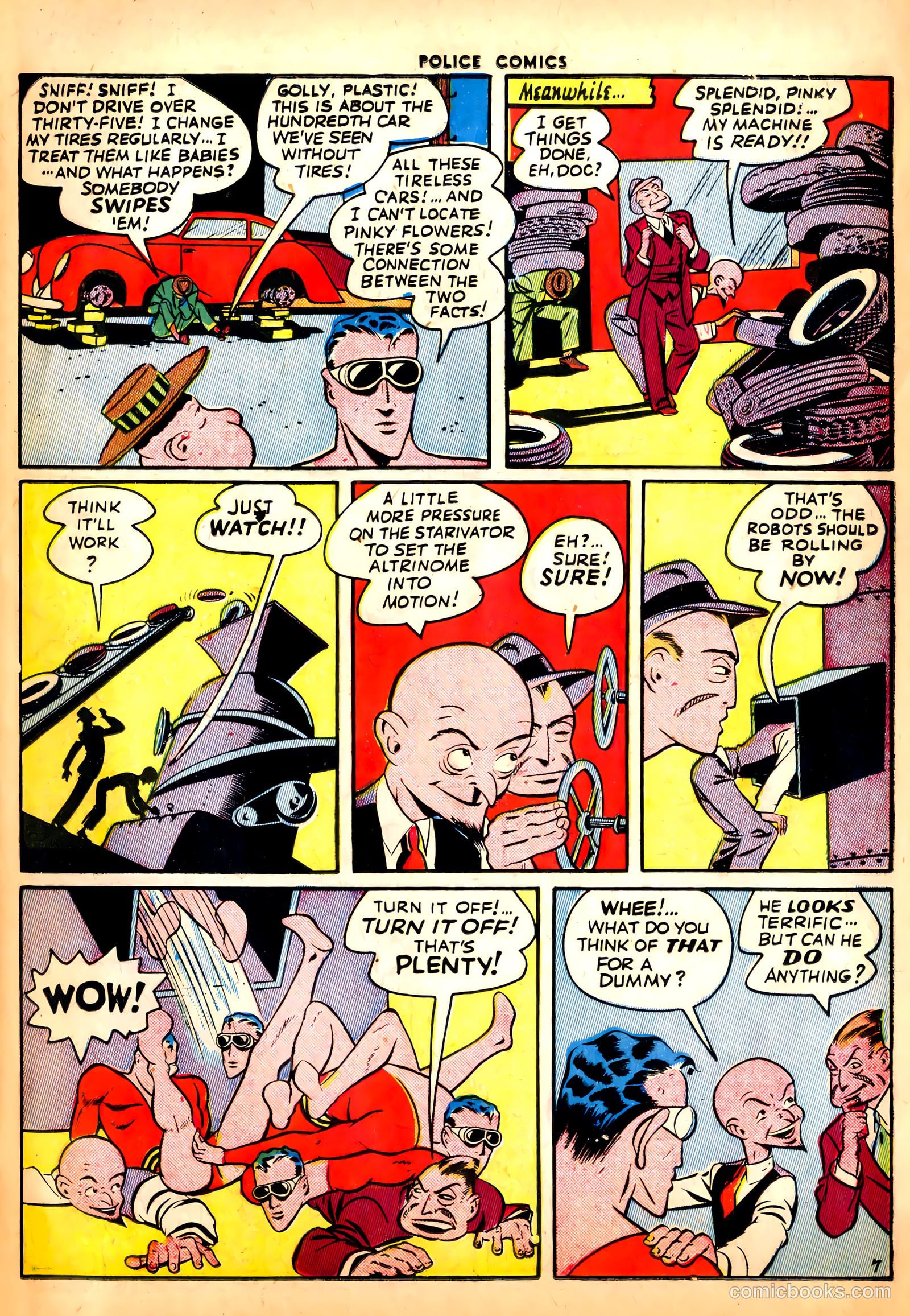 Police Comics #24 — page 9 of 60