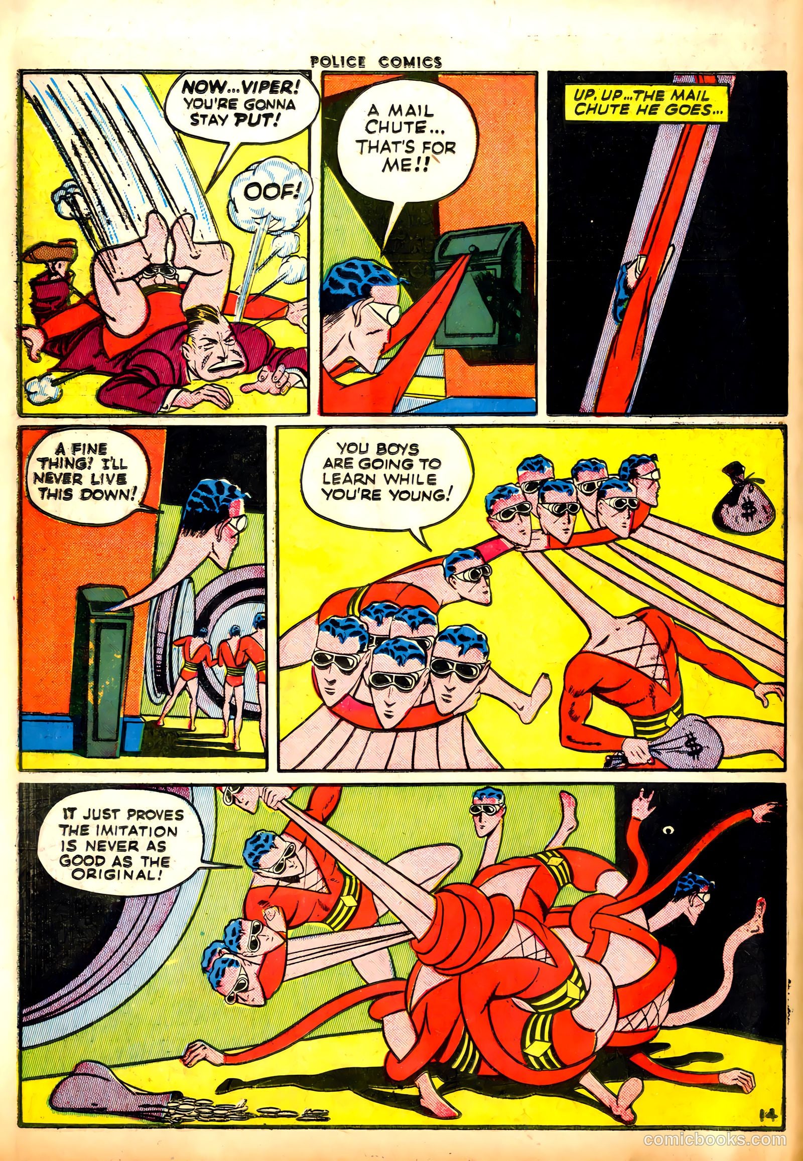 Police Comics #24 — page 16 of 60