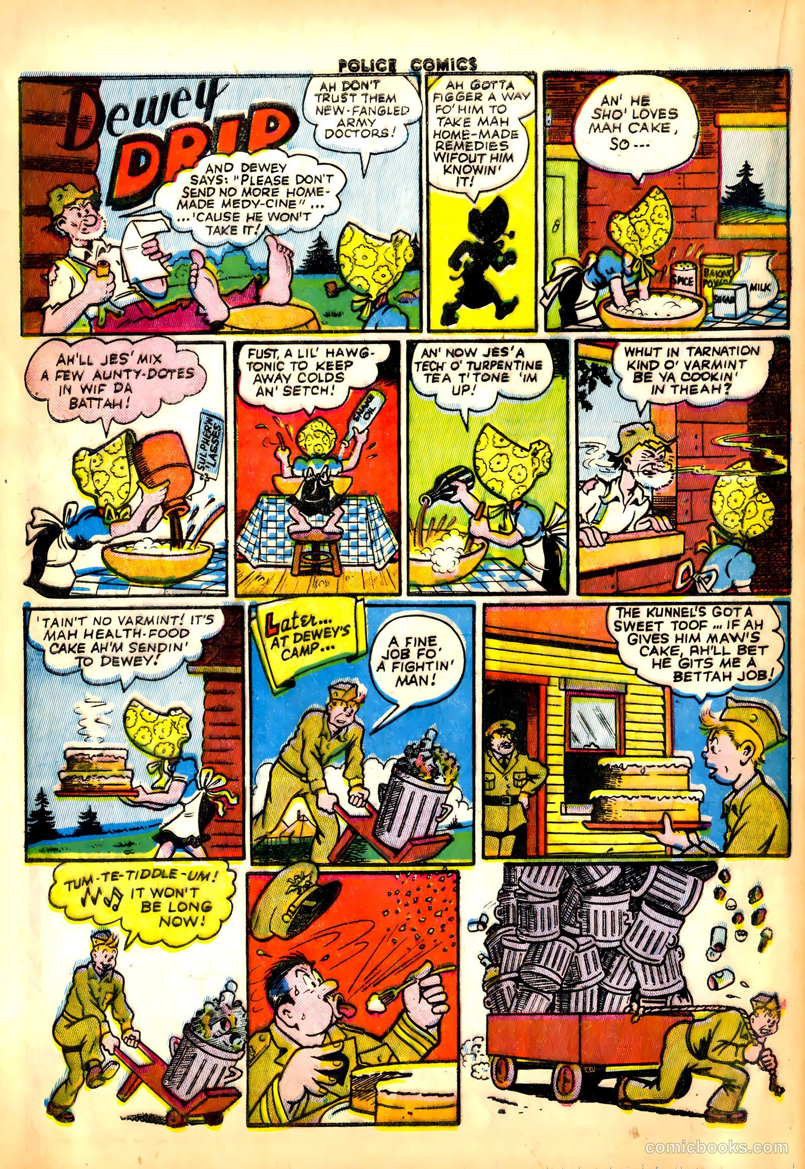 Police Comics #24 — page 18 of 60