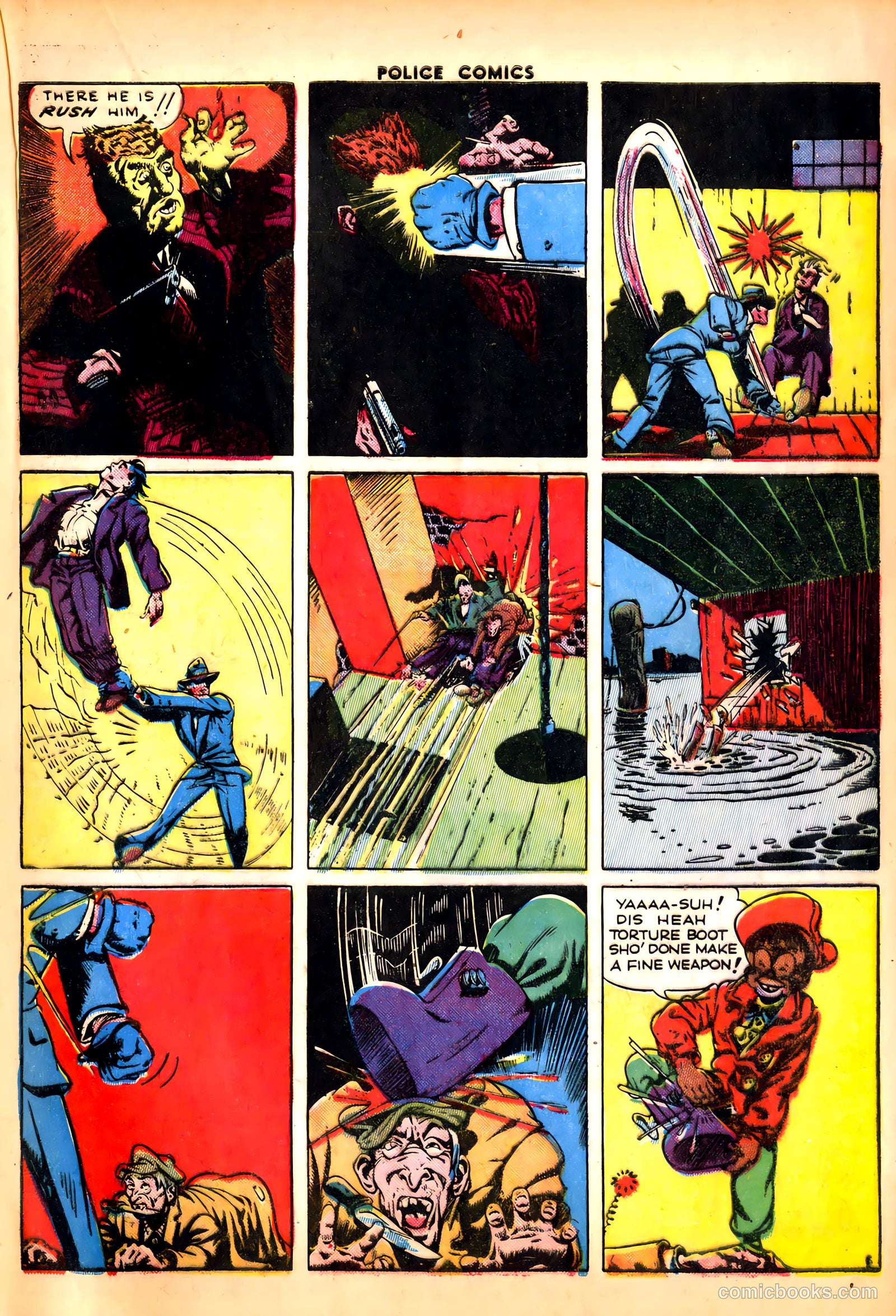 Police Comics #24 — page 23 of 60