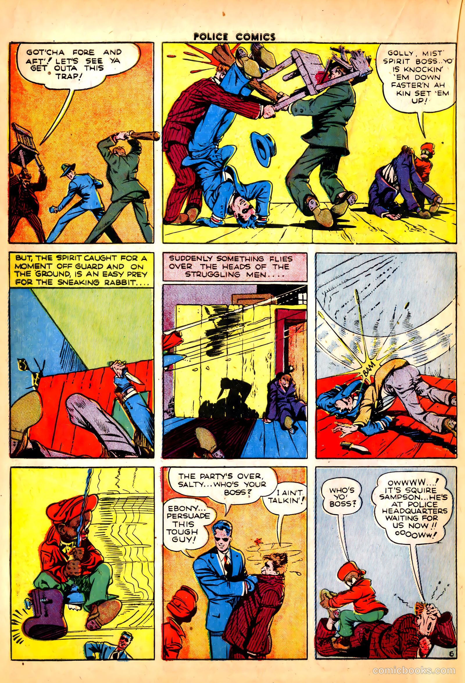 Police Comics #24 — page 24 of 60