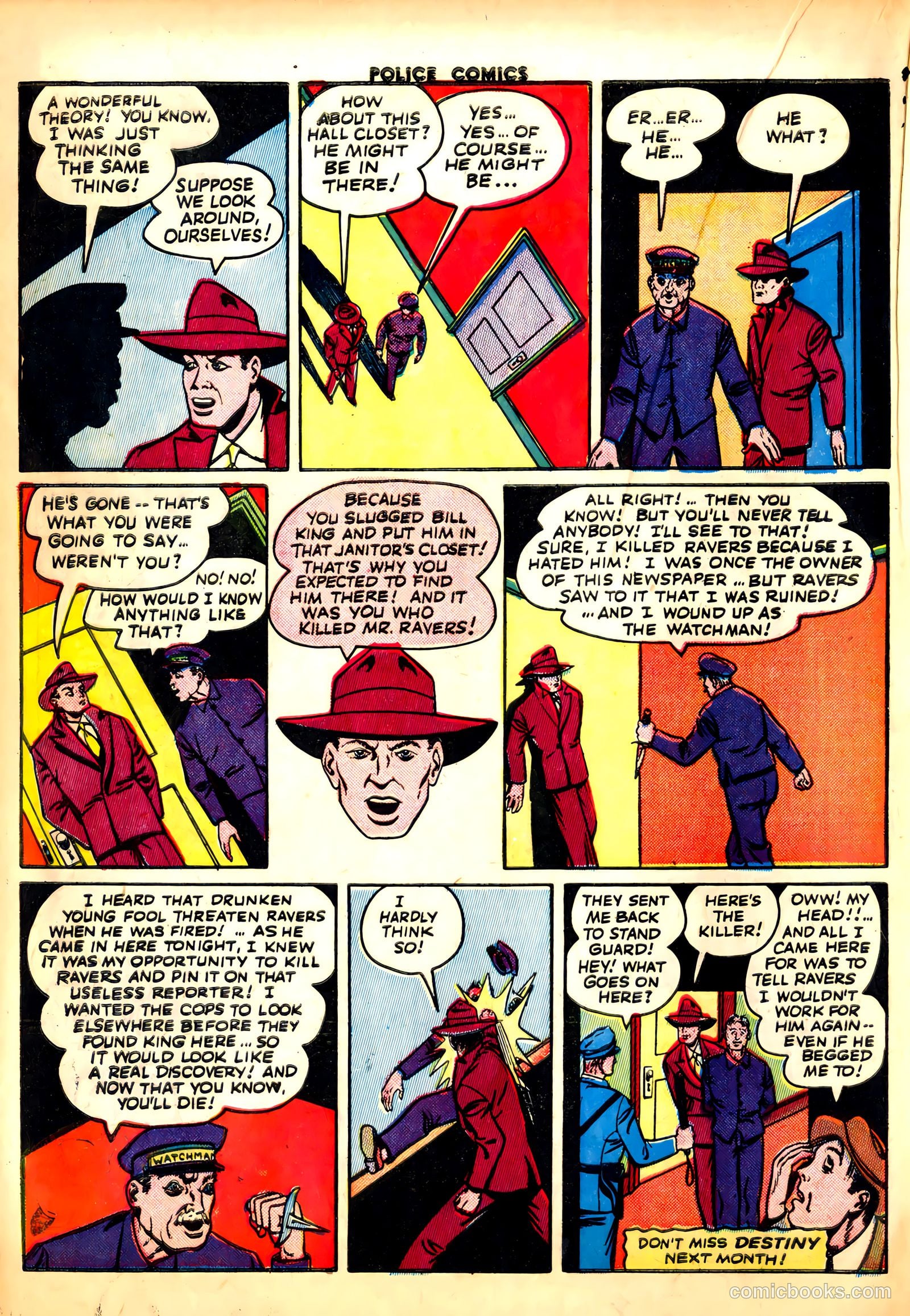 Police Comics #24 — page 30 of 60