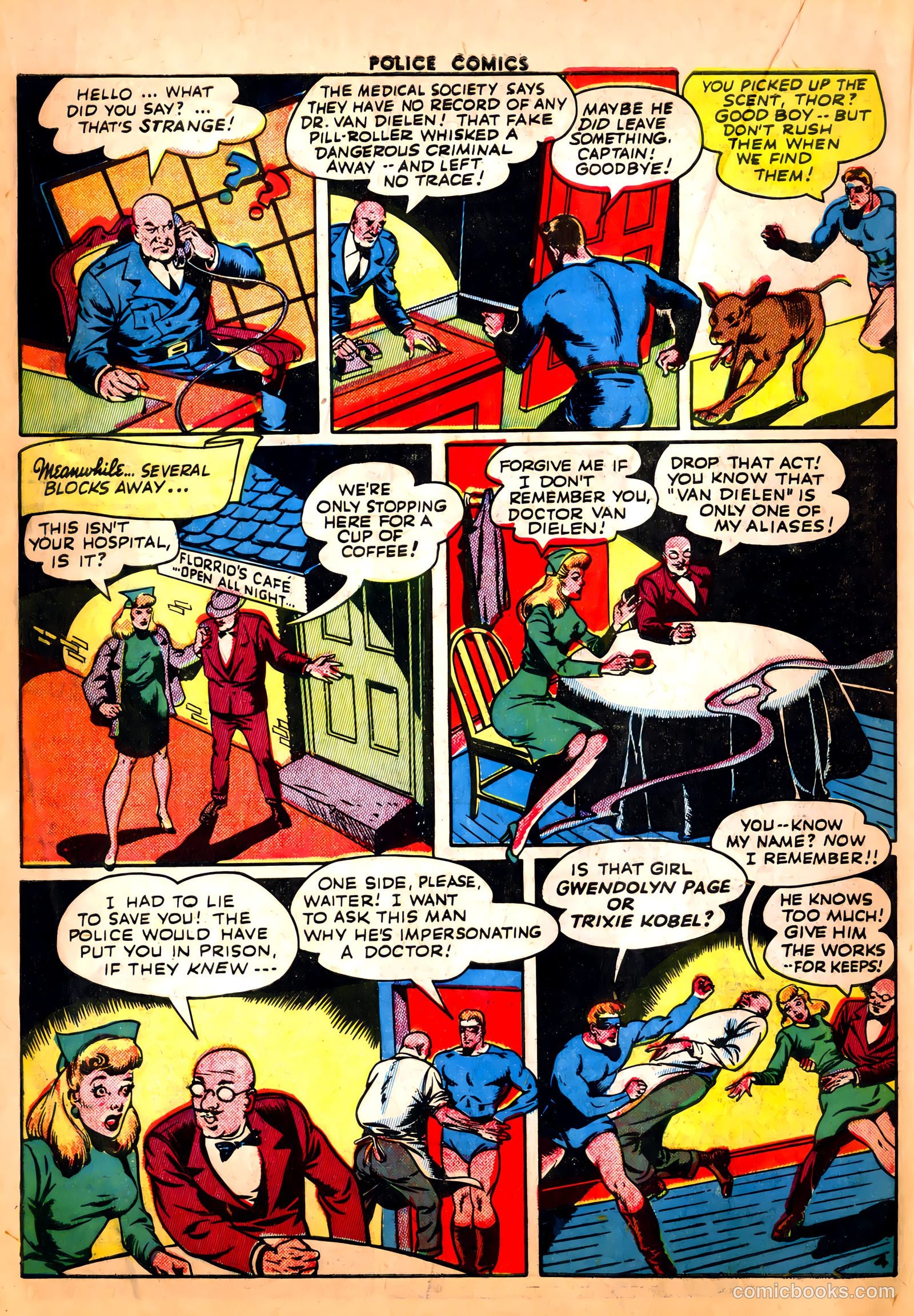 Police Comics #24 — page 34 of 60