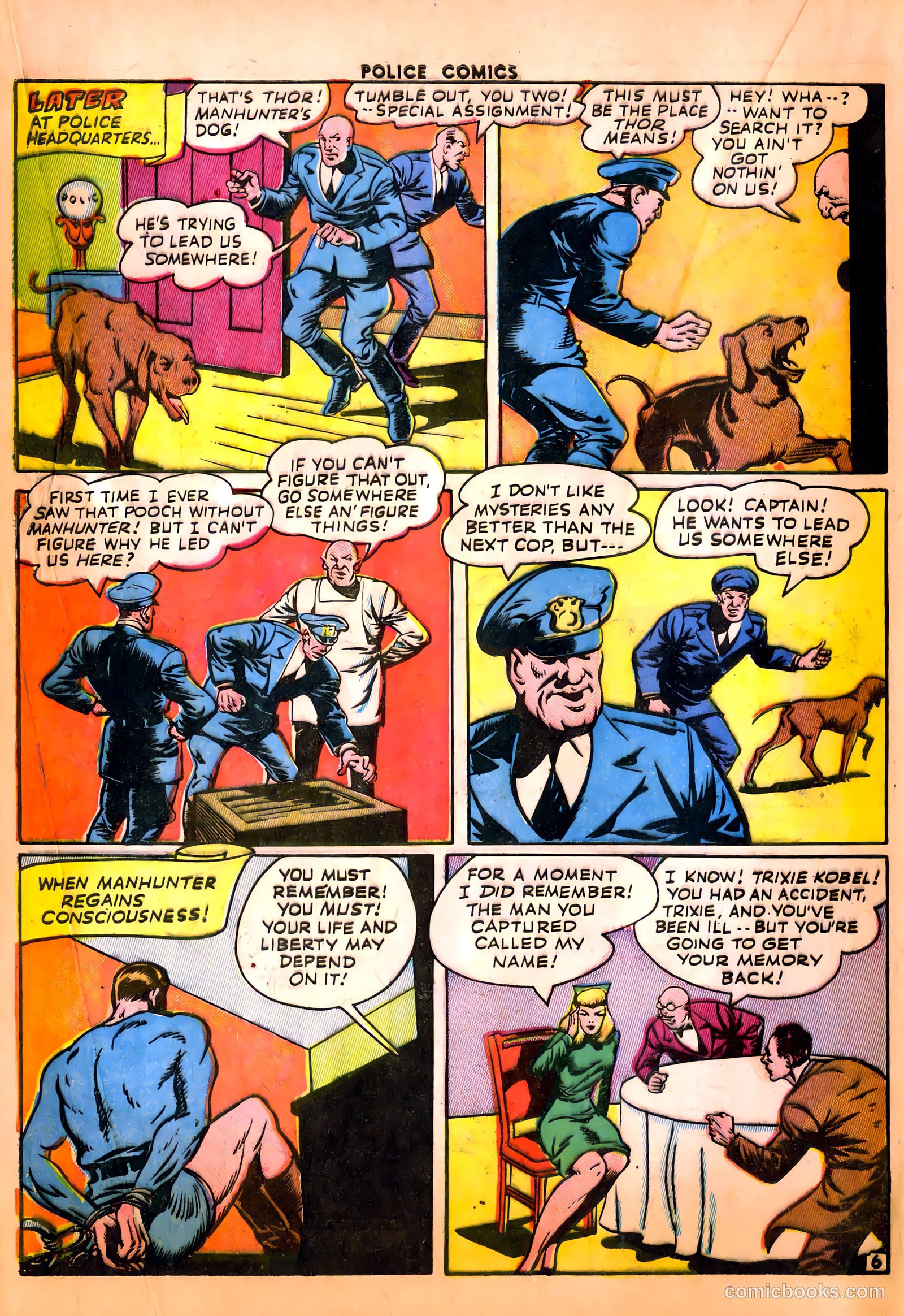 Police Comics #24 — page 36 of 60