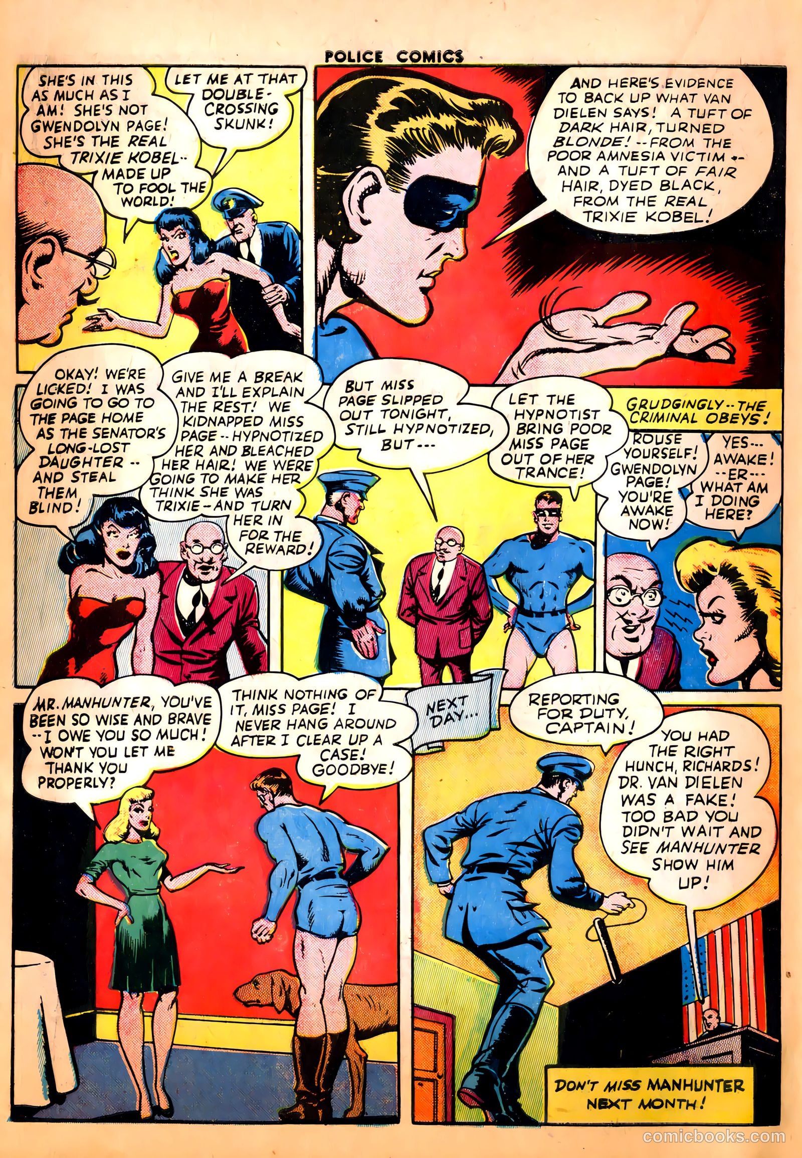 Police Comics #24 — page 40 of 60