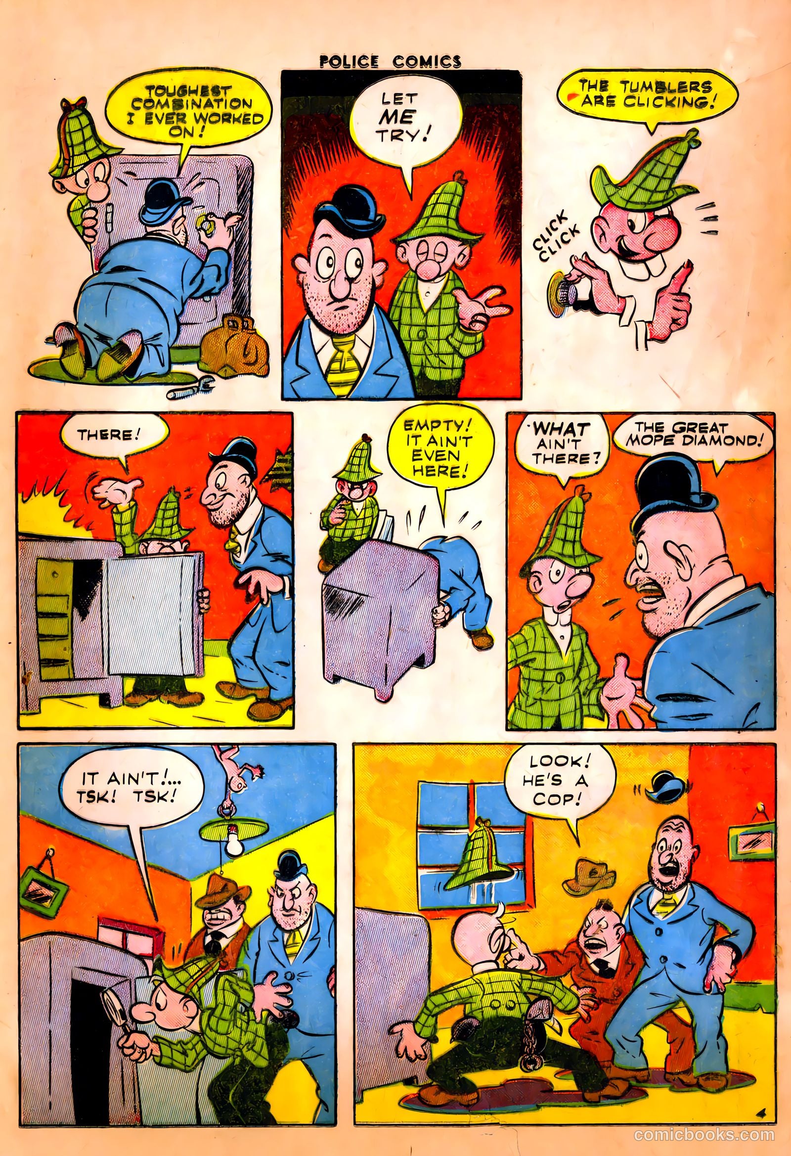 Police Comics #24 — page 47 of 60