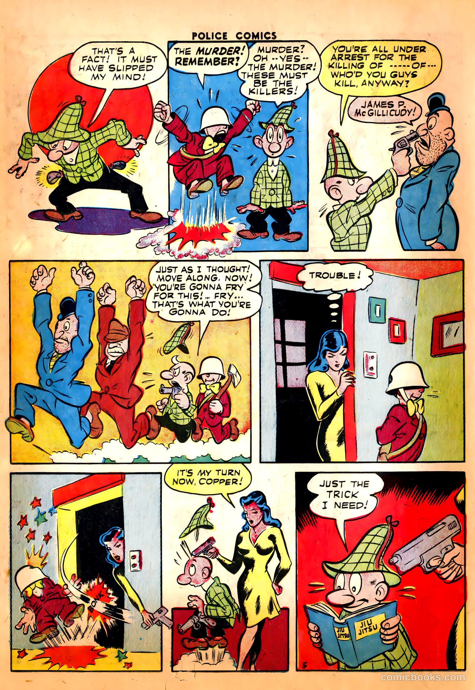 Police Comics #24 — page 48 of 60