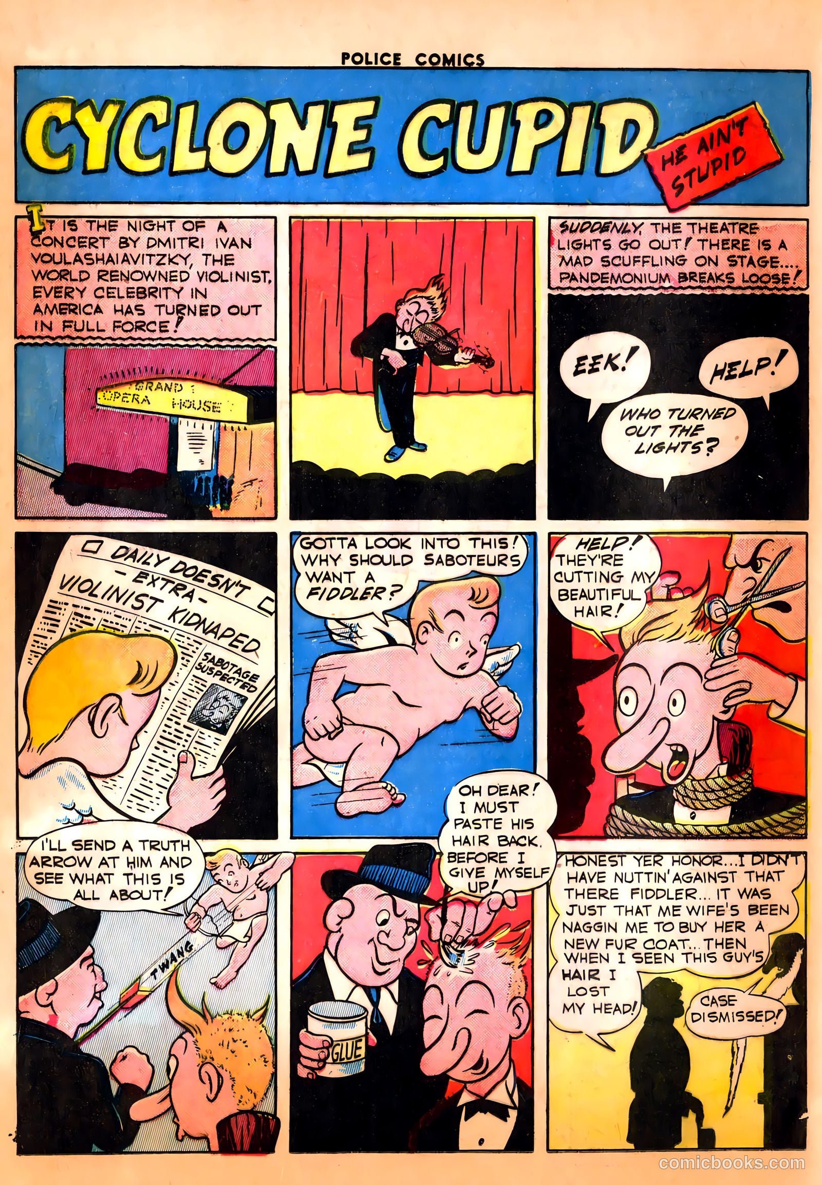 Police Comics #24 — page 50 of 60