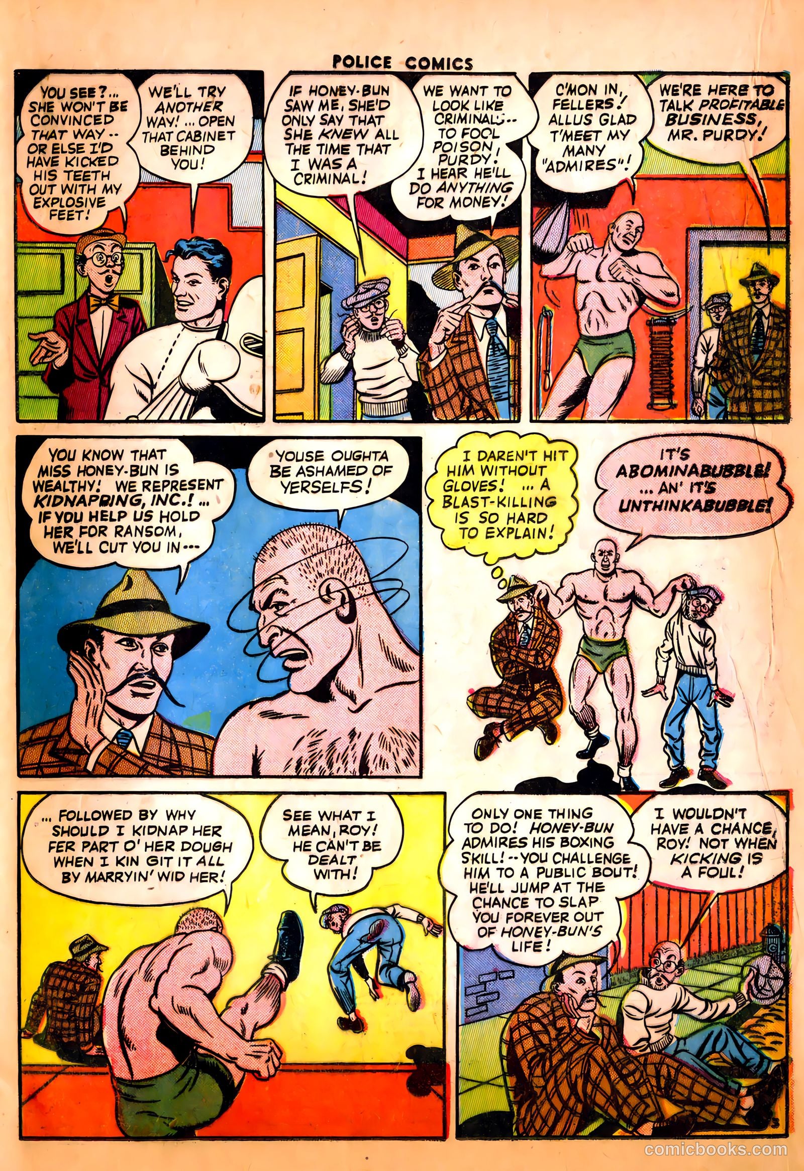 Police Comics #24 — page 53 of 60