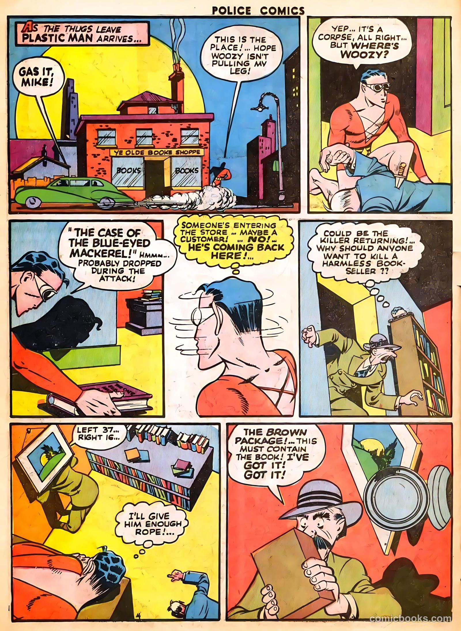 Police Comics #25 — page 6 of 60