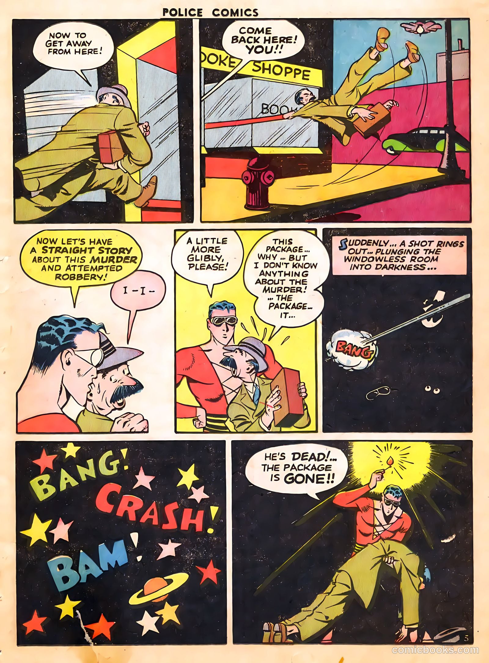 Police Comics #25 — page 7 of 60