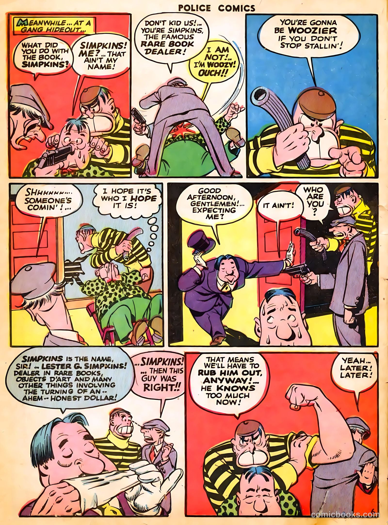 Police Comics #25 — page 8 of 60