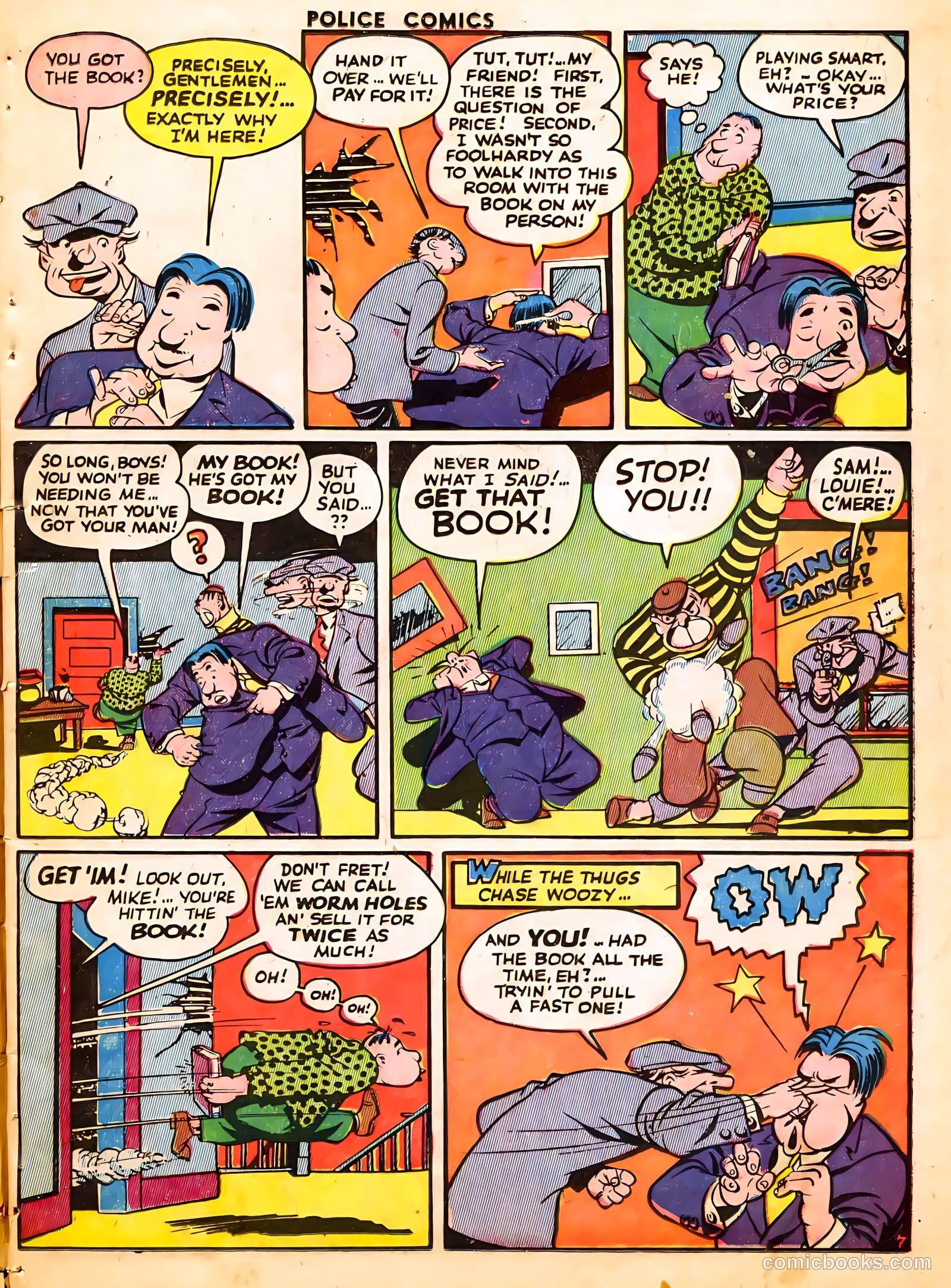 Police Comics #25 — page 9 of 60