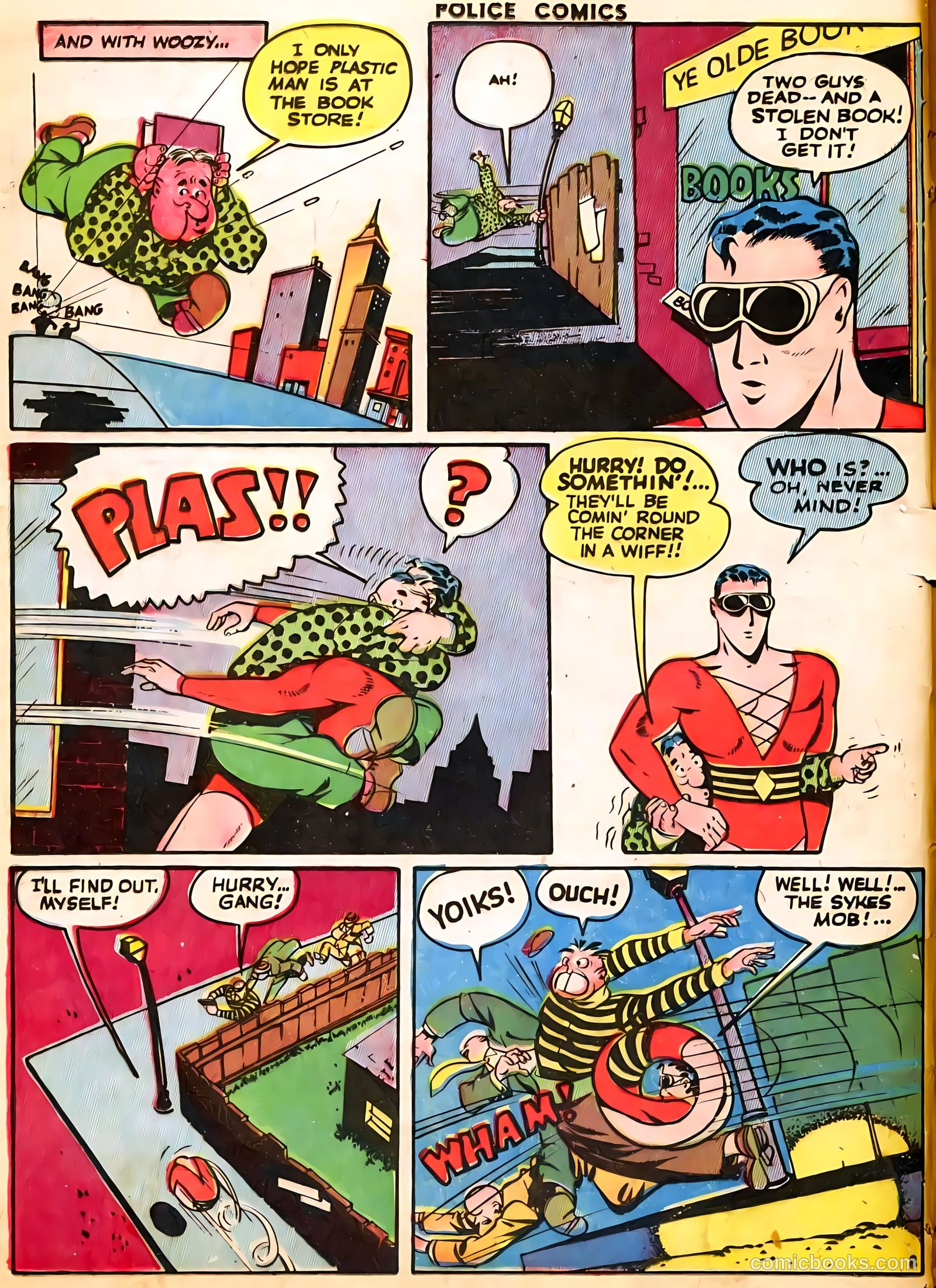Police Comics #25 — page 10 of 60