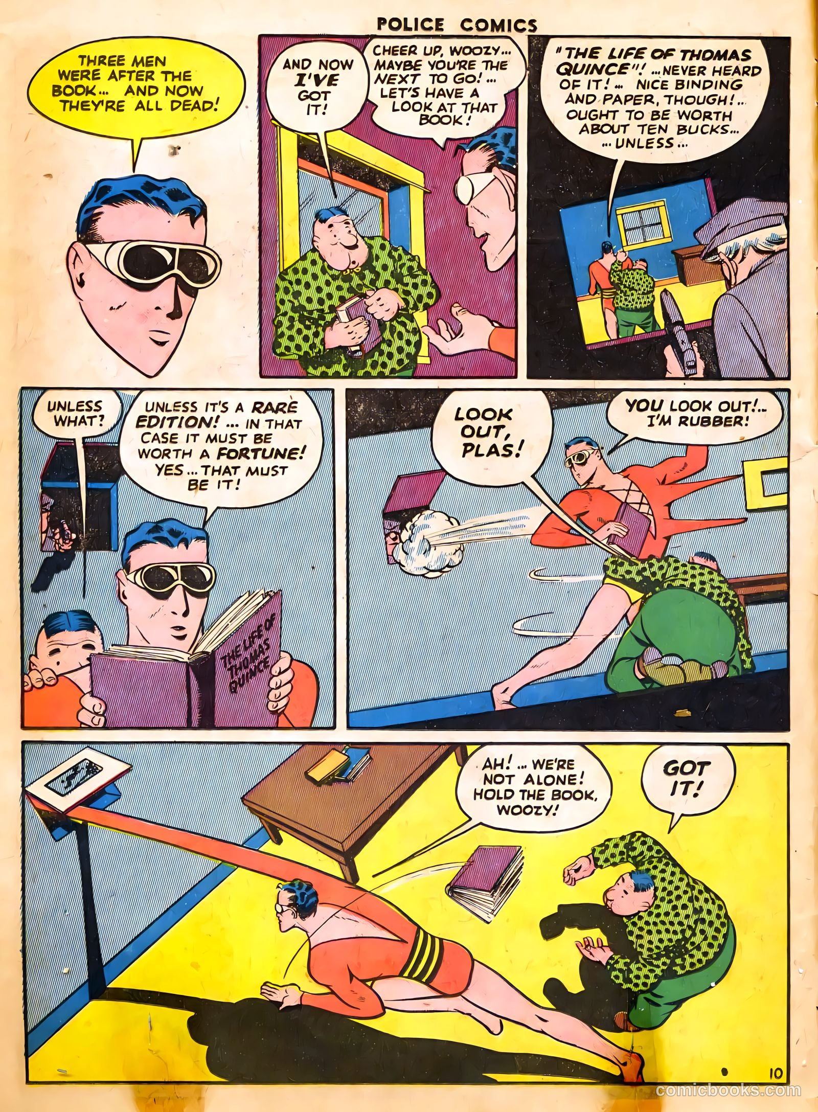 Police Comics #25 — page 12 of 60